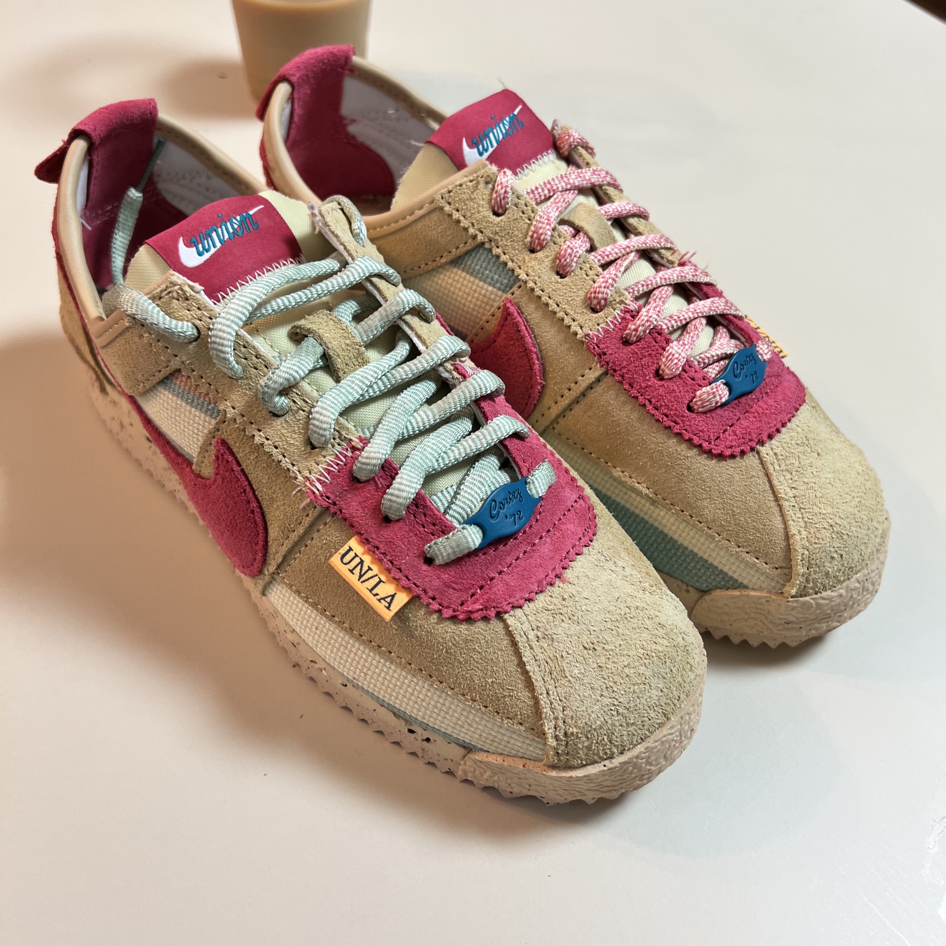 Nike x Union Cortez SP Sesame 착용 스타일