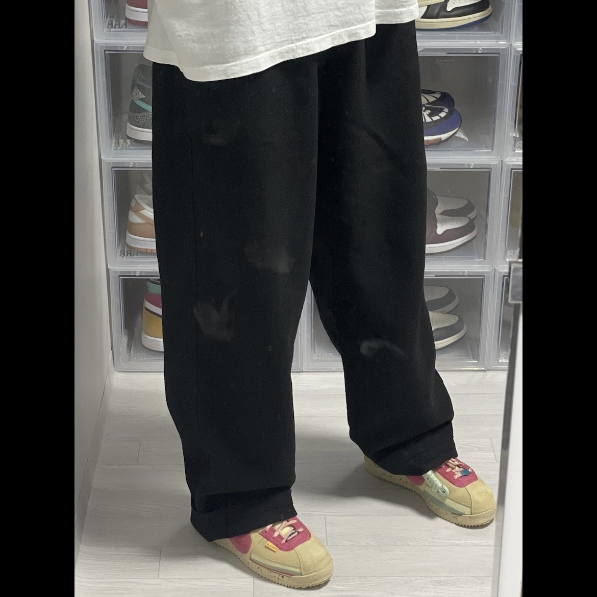 Nike x Union Cortez SP Sesame 착용 스타일 - 1