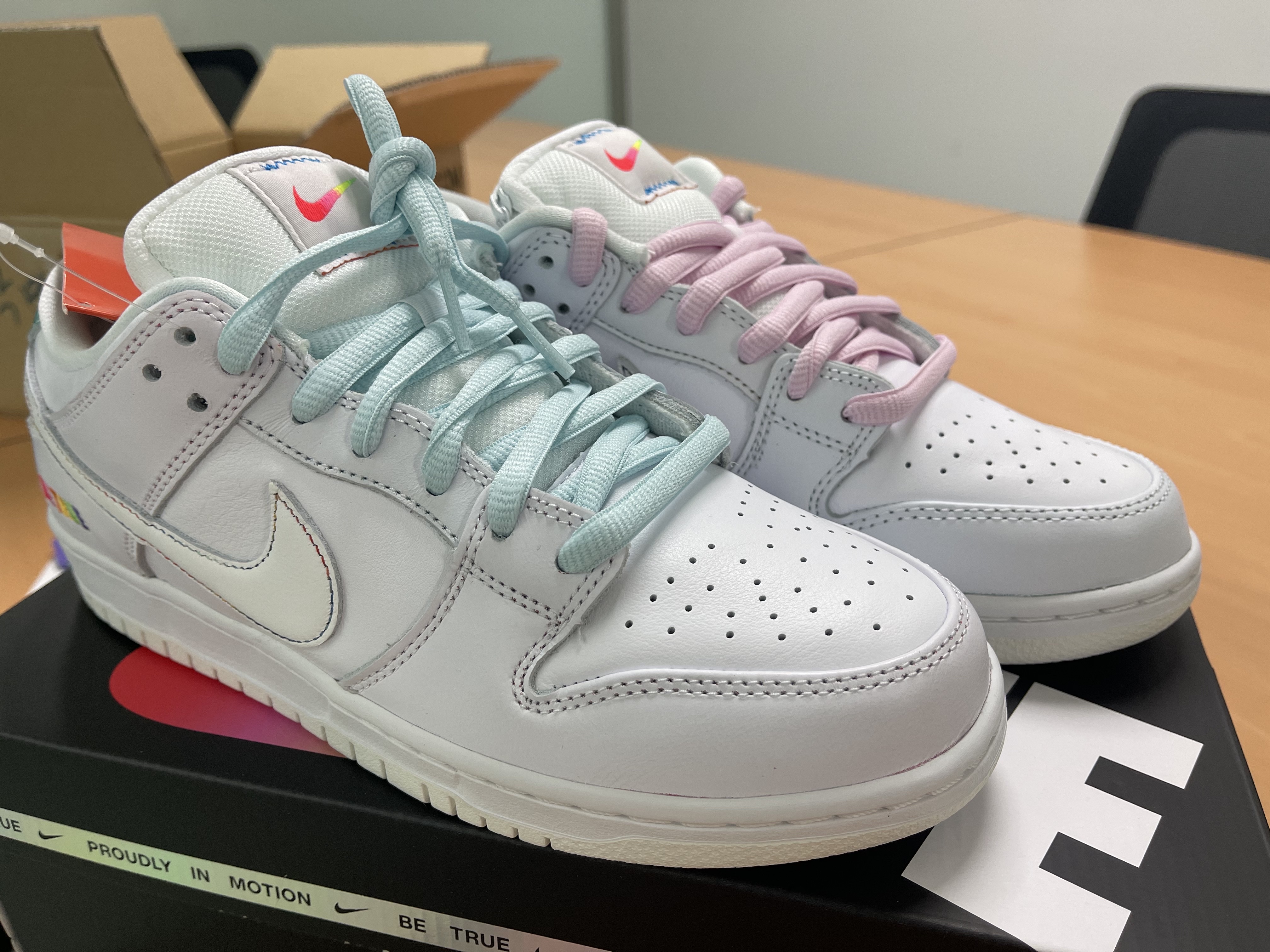 Nike SB Dunk Low Pro Be True 착용 스타일 - 1