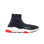 (W) Balenciaga Speed Trainer Navy Red