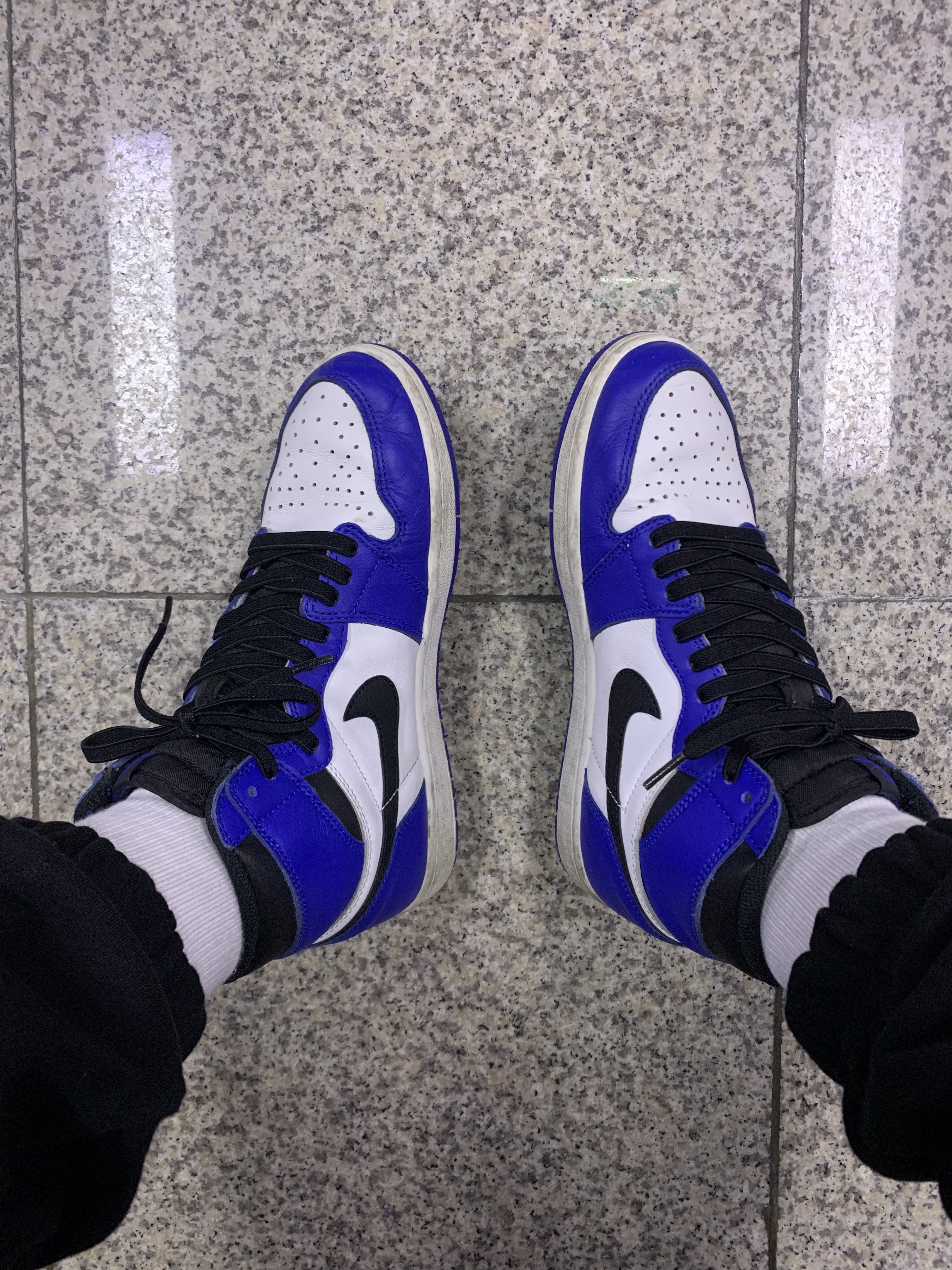 Jordan 1 Retro High Game Royal 착용 스타일 - 1