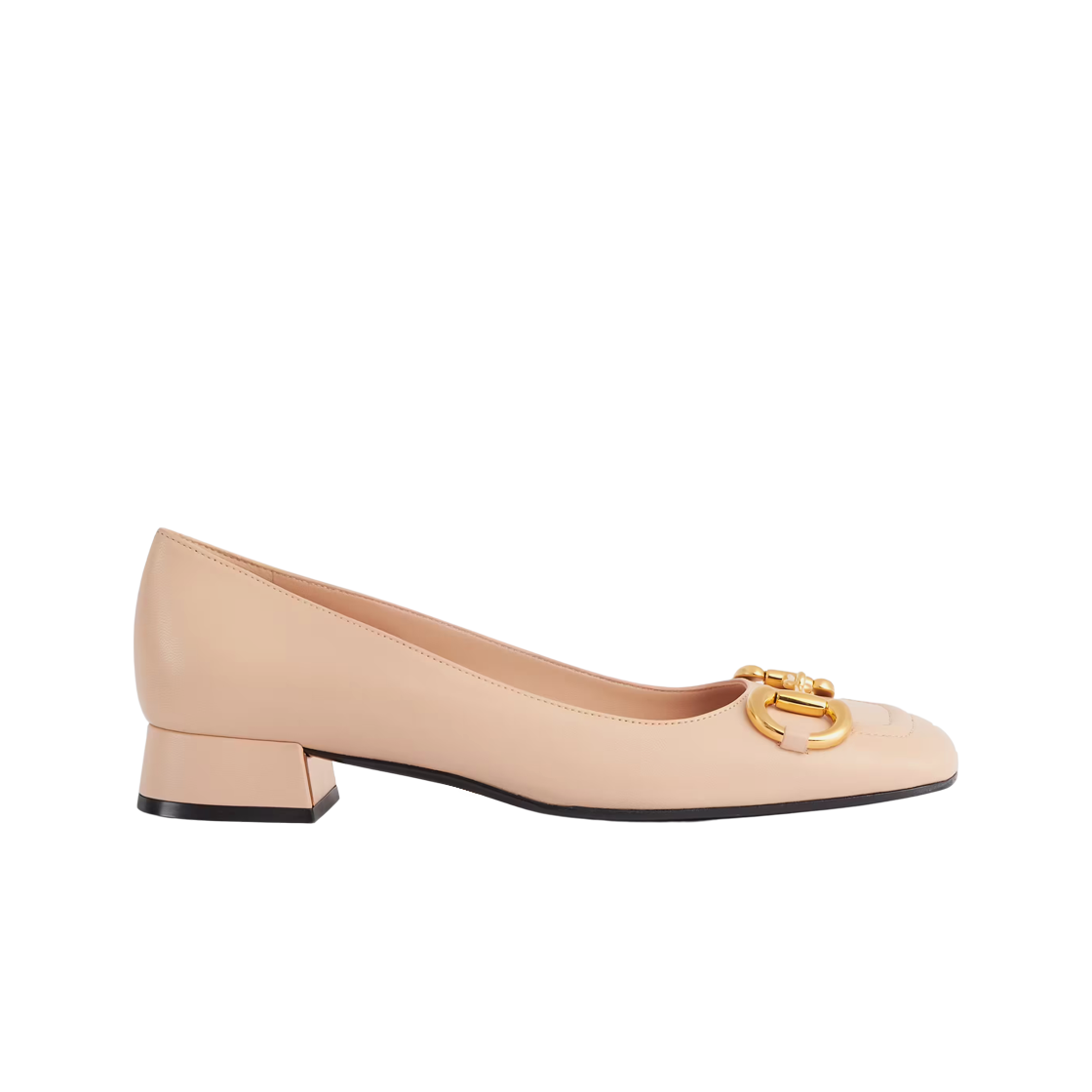 (W) Gucci Ballet Flat with Horsebit Light Pink 상세 이미지 1