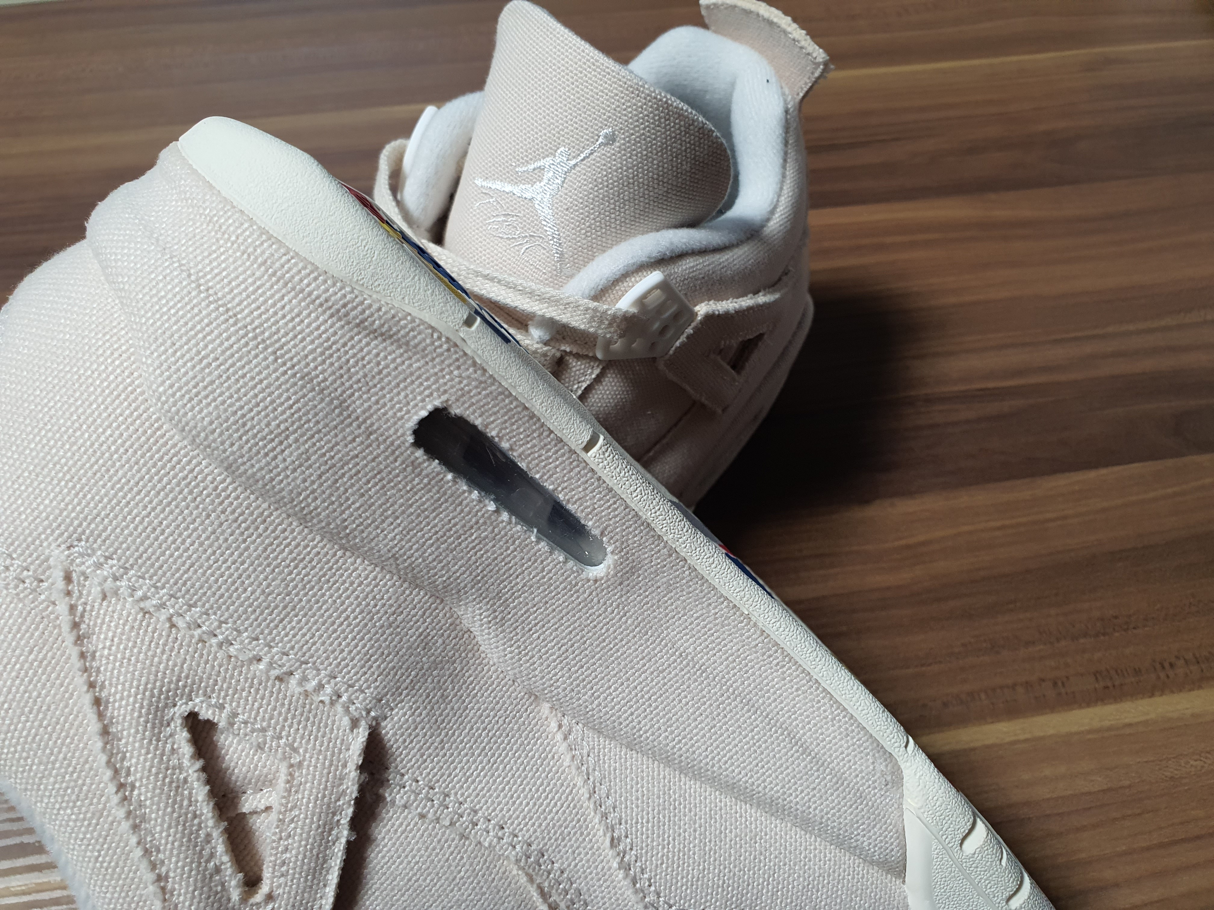 (W) Jordan 4 Retro Sail 착용 스타일 - 3
