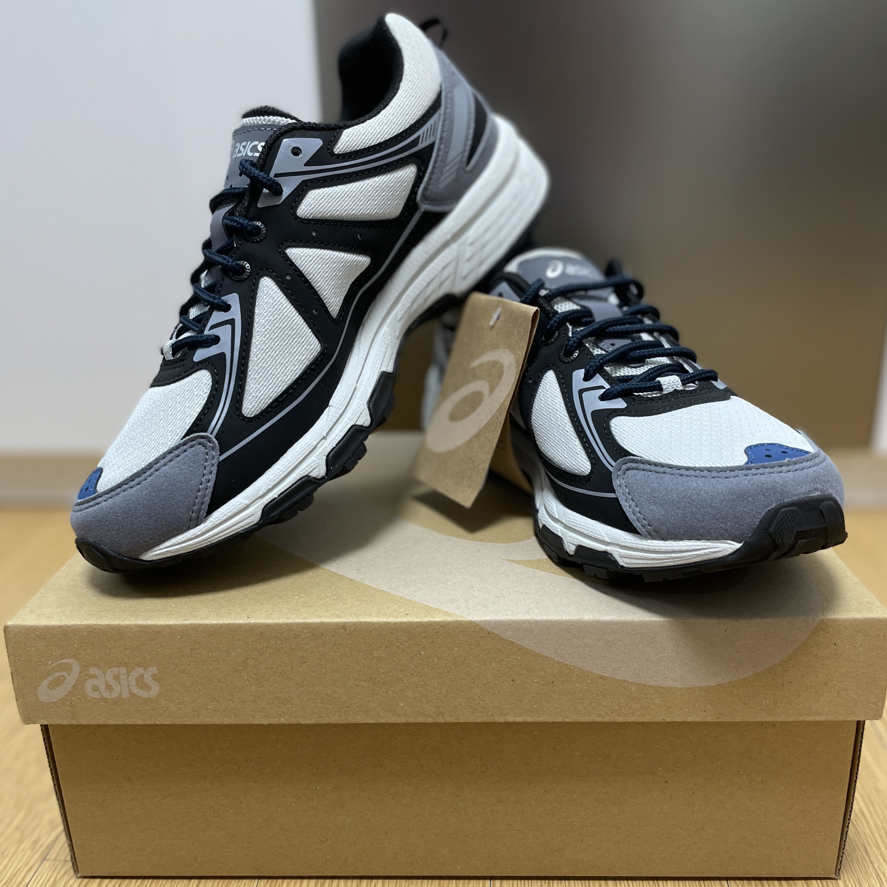 Asics Gel-Venture 6 SPS Glacier Grey 착용 스타일