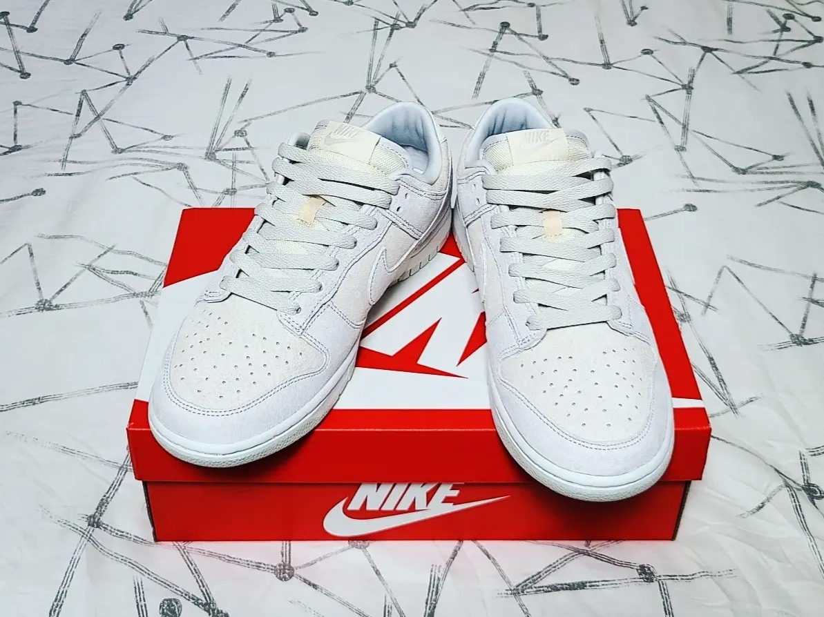 Nike Dunk Low Retro PRM Vast Grey 착용 스타일 - 3