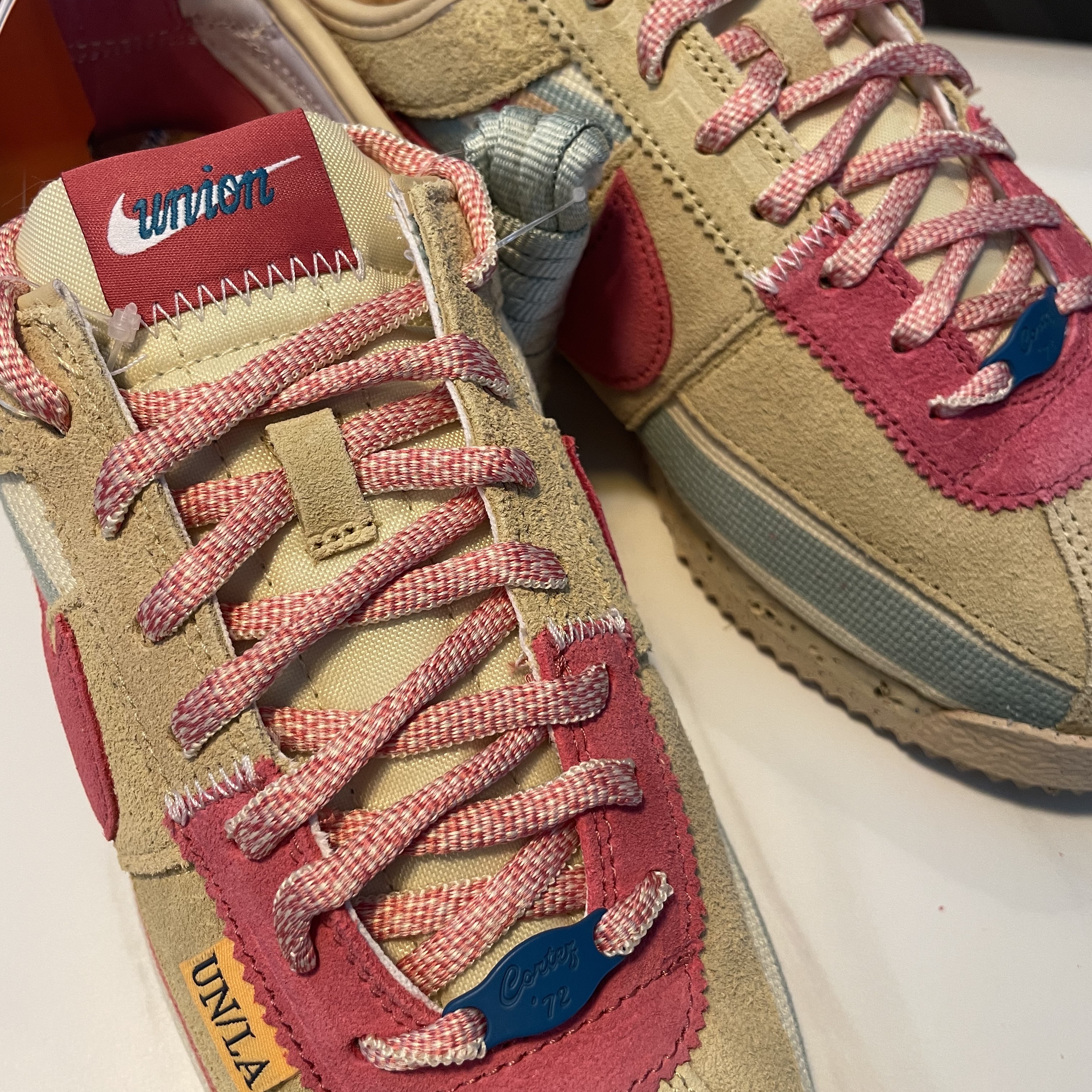 Nike x Union Cortez SP Sesame 착용 스타일 - 2