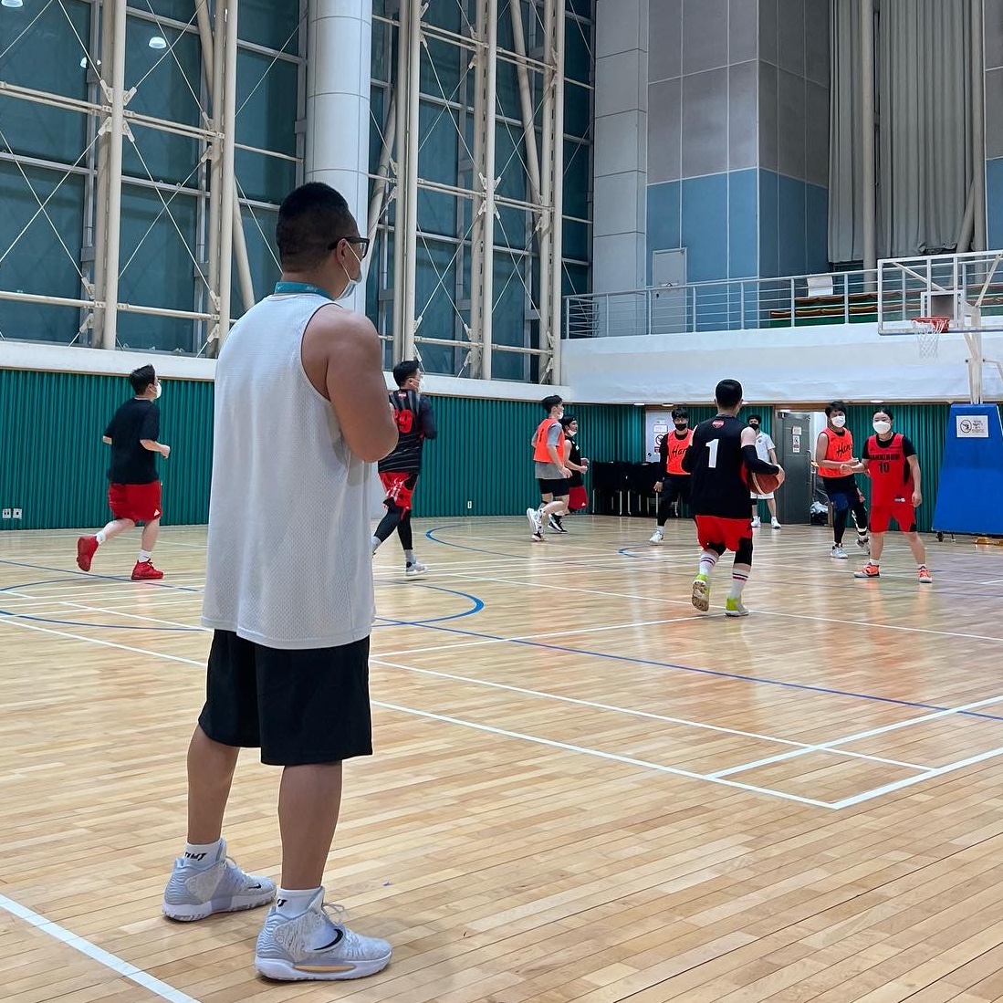 Nike KD 14 EP White Wolf Grey 착용 스타일
