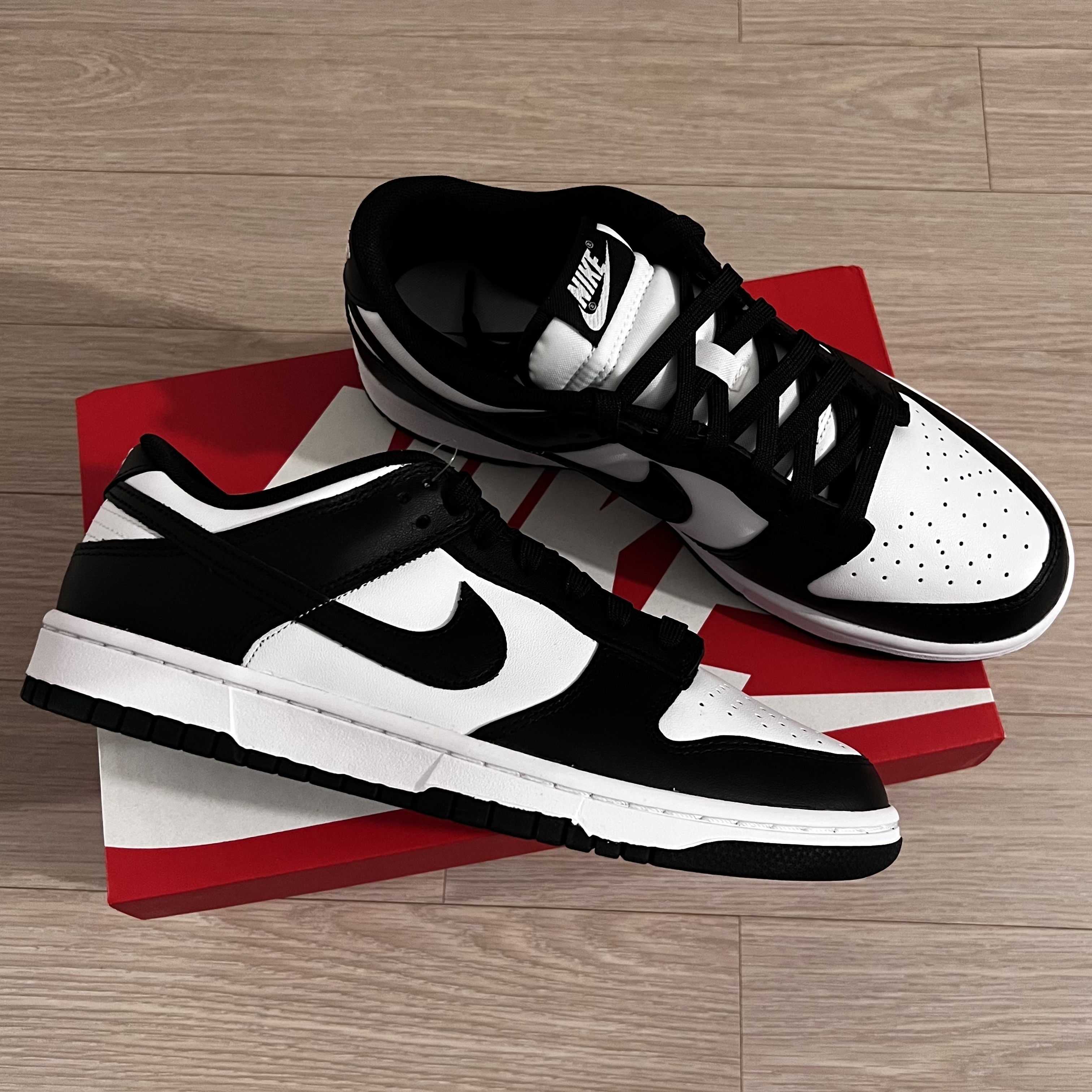 Nike Dunk Low Retro Black, (W) Nike Dunk Low Black 착용 스타일