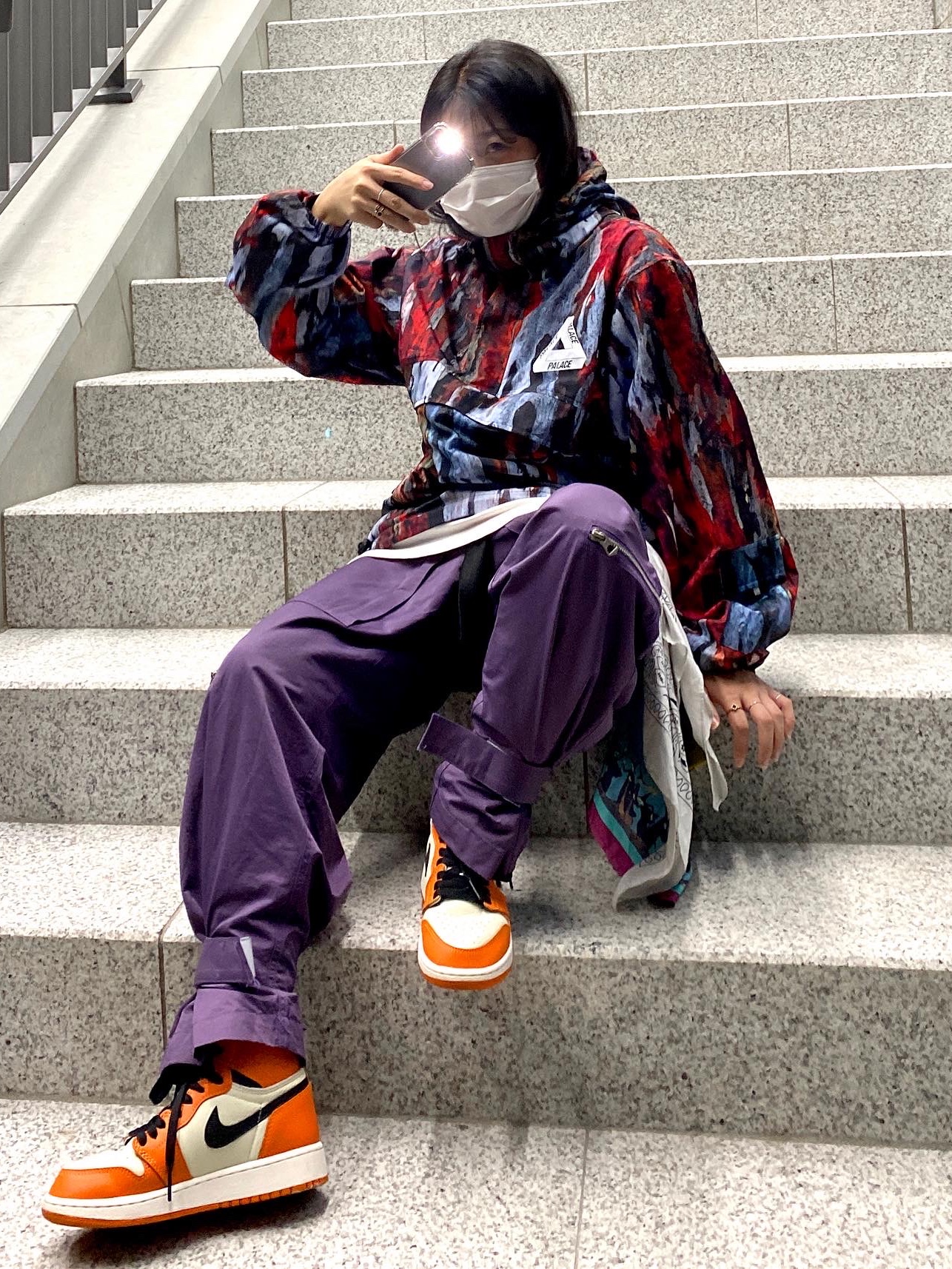 Palace Utility Jacket Tree Bark - 21FW, (GS) Jordan 1 Retro High OG Reverse Shattered Backboard 착용 스타일 - 1