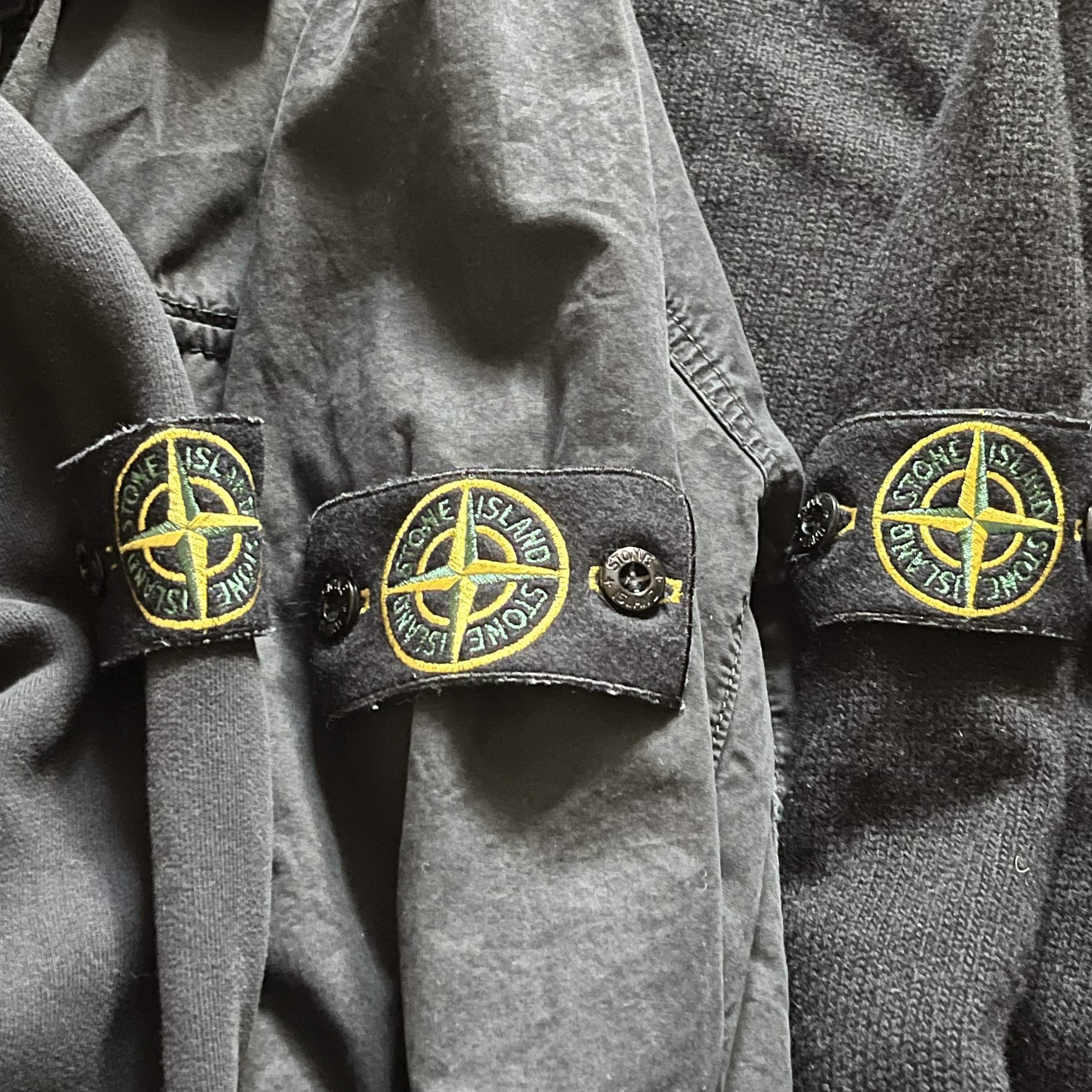 Stone Island 114WN T.CO+OLD Overshirt Black - 22SS 착용 스타일