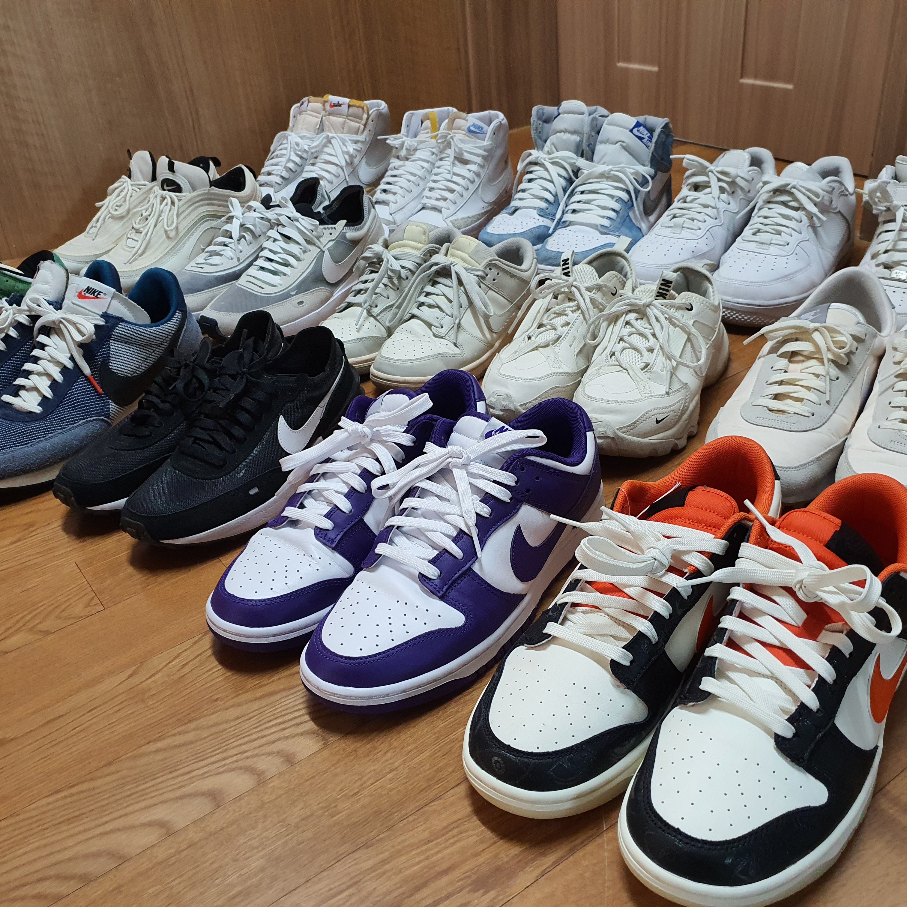 Nike Dunk Low Retro Championship Court Purple, Nike Dunk Low Retro PRM Halloween 착용 스타일 - 2
