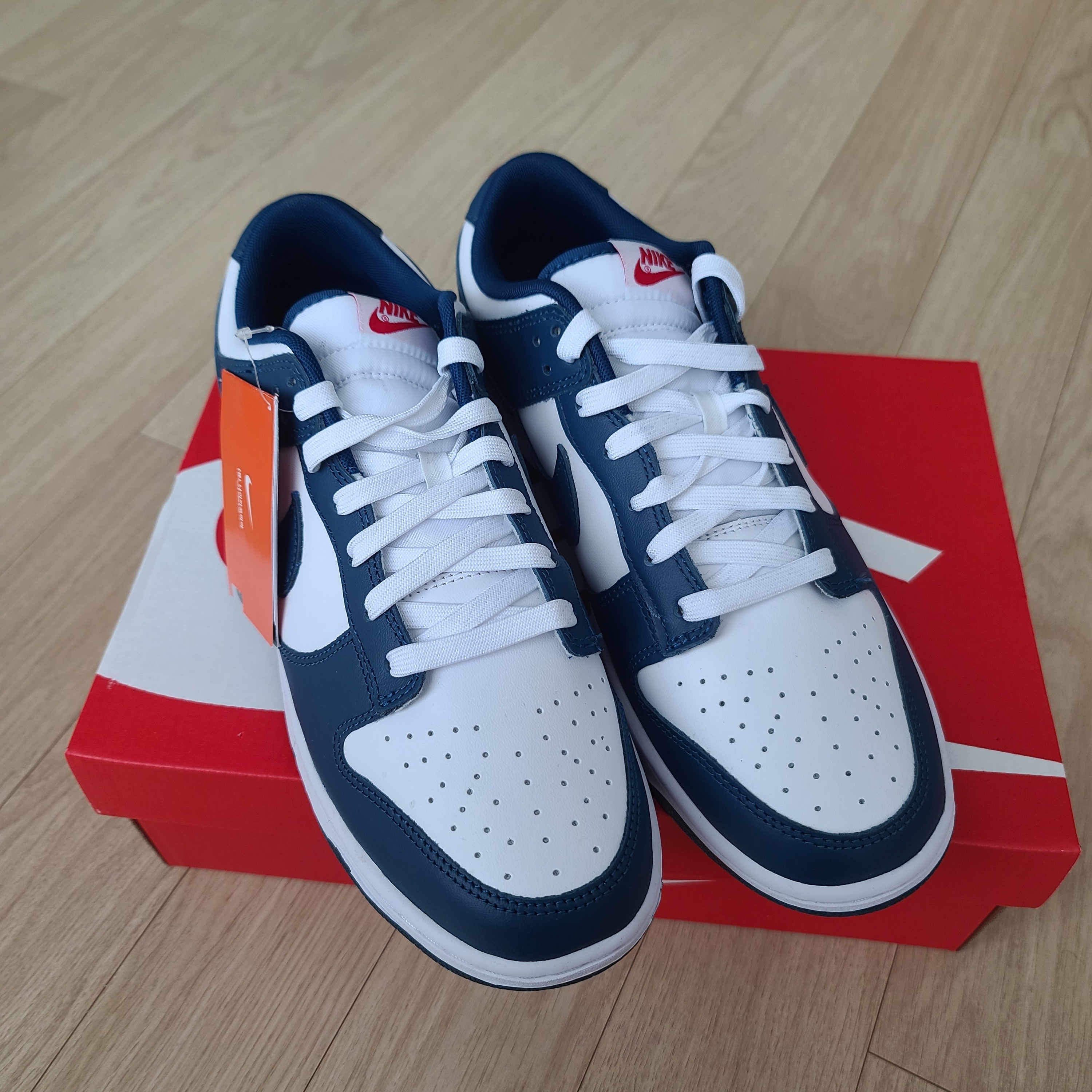 Nike Dunk Low Retro Valerian Blue 착용 스타일 - 1