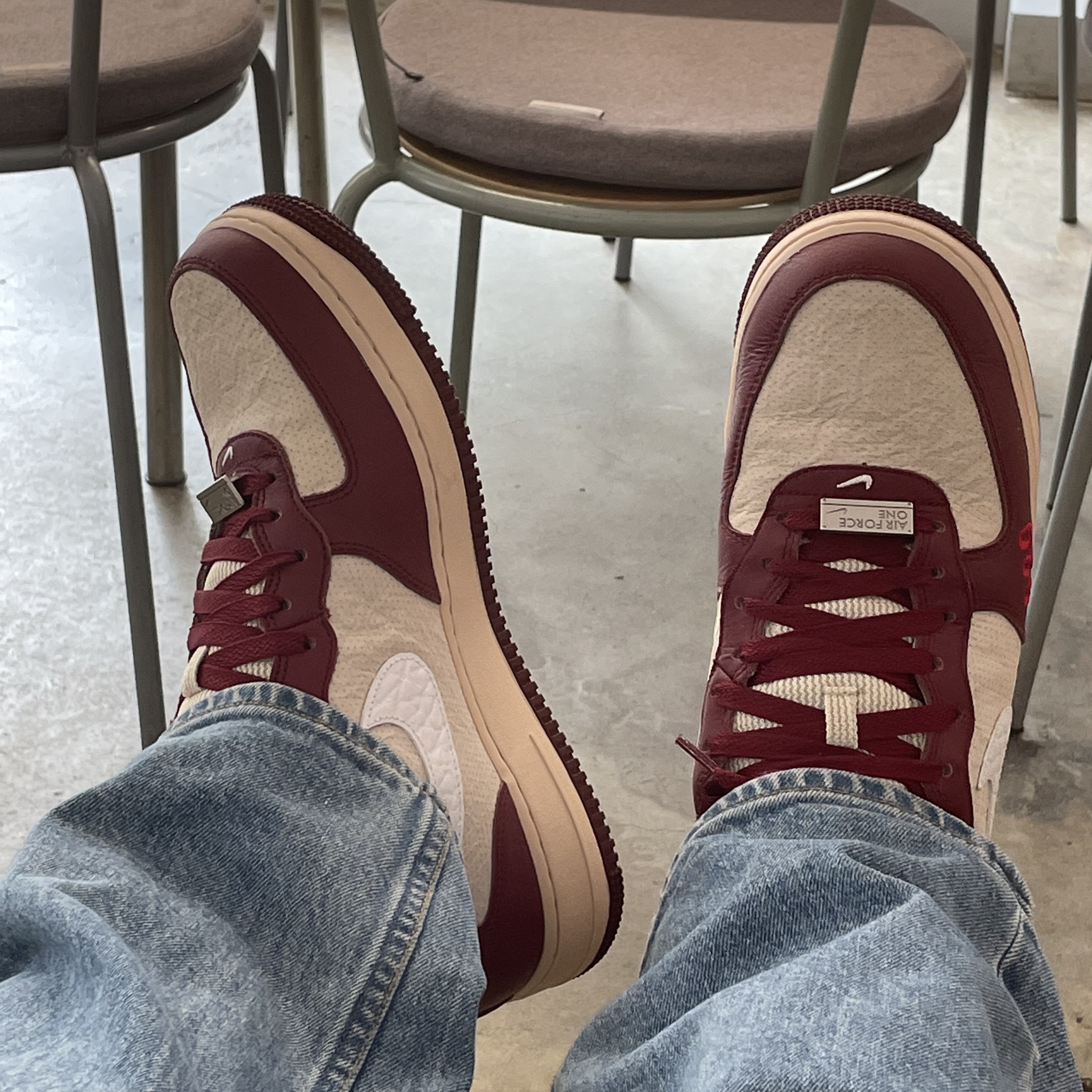 Nike Air Force 1 Mid London 착용 스타일