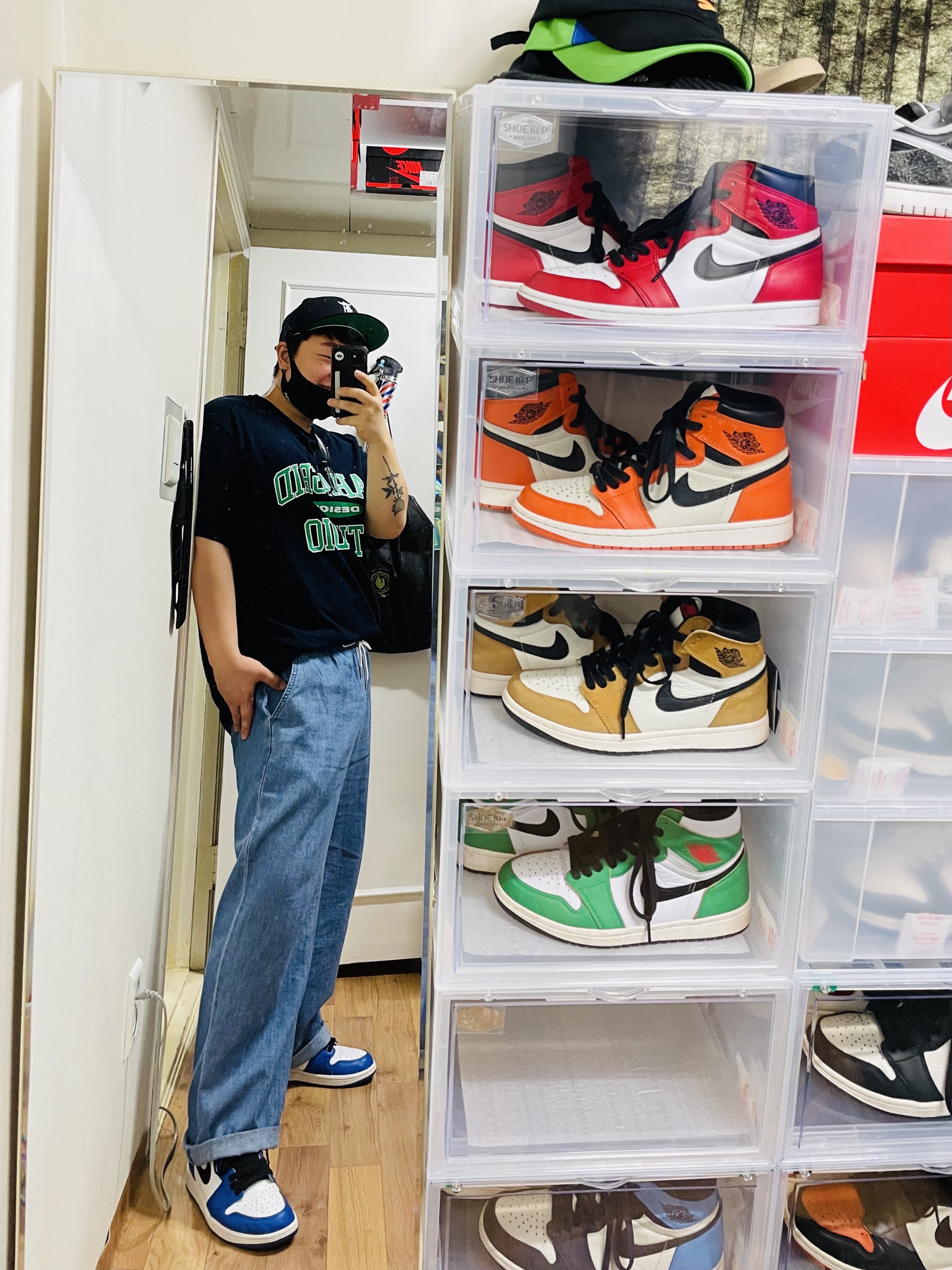 Jordan 1 Retro High Game Royal 착용 스타일 - 1