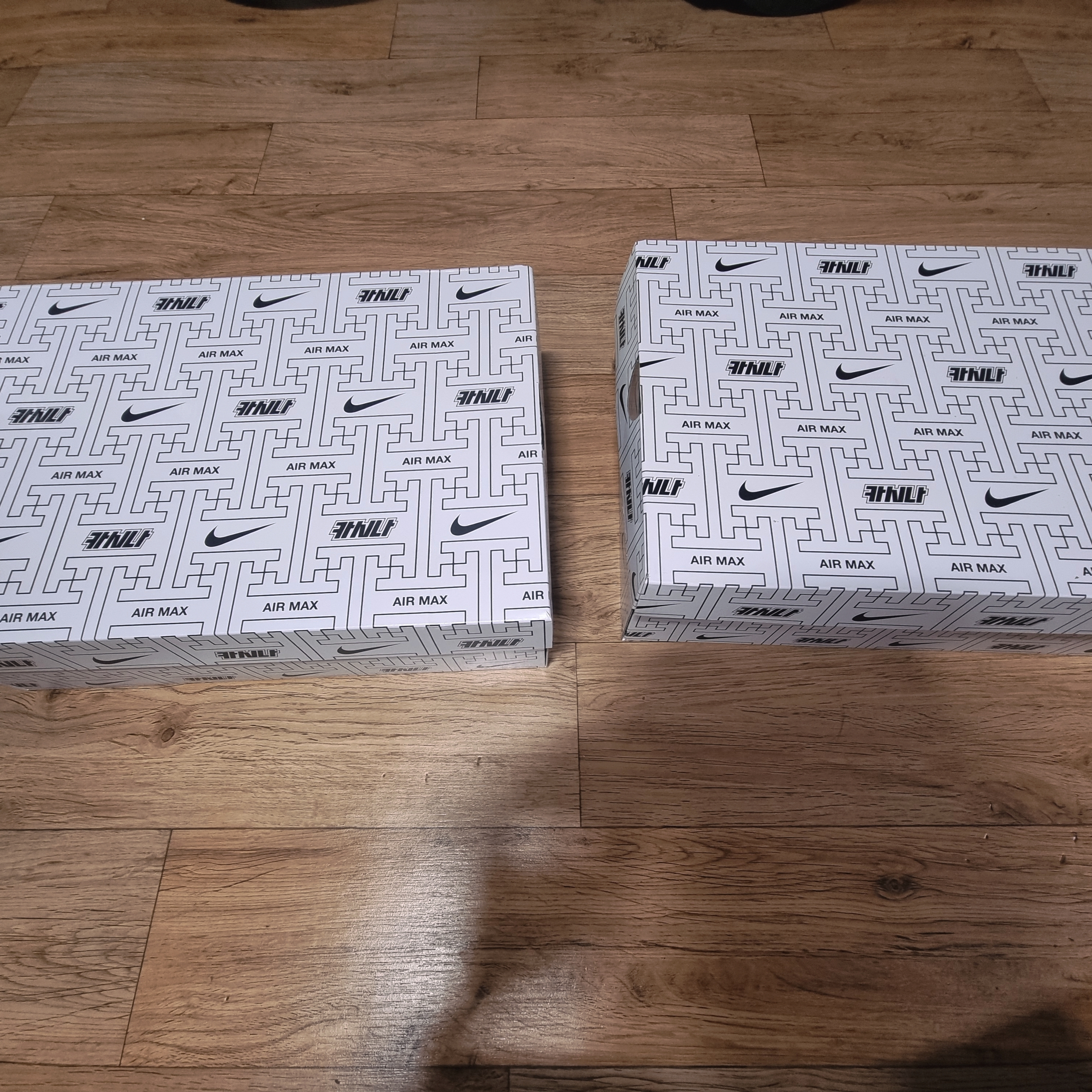 Nike x Kasina Air Max 1 SP Won-Ang Orange, Nike x Kasina Air Max 1 SP Won-Ang Particle Grey 착용 스타일 - 1