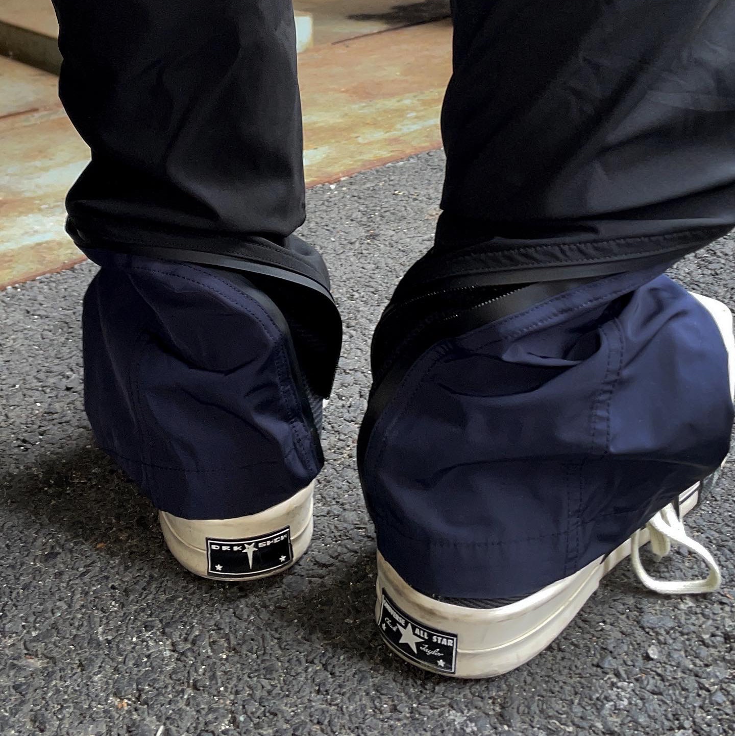 Converse x Drkshdw Turbodrk Chuck 70 Hi Black 착용 스타일 - 3