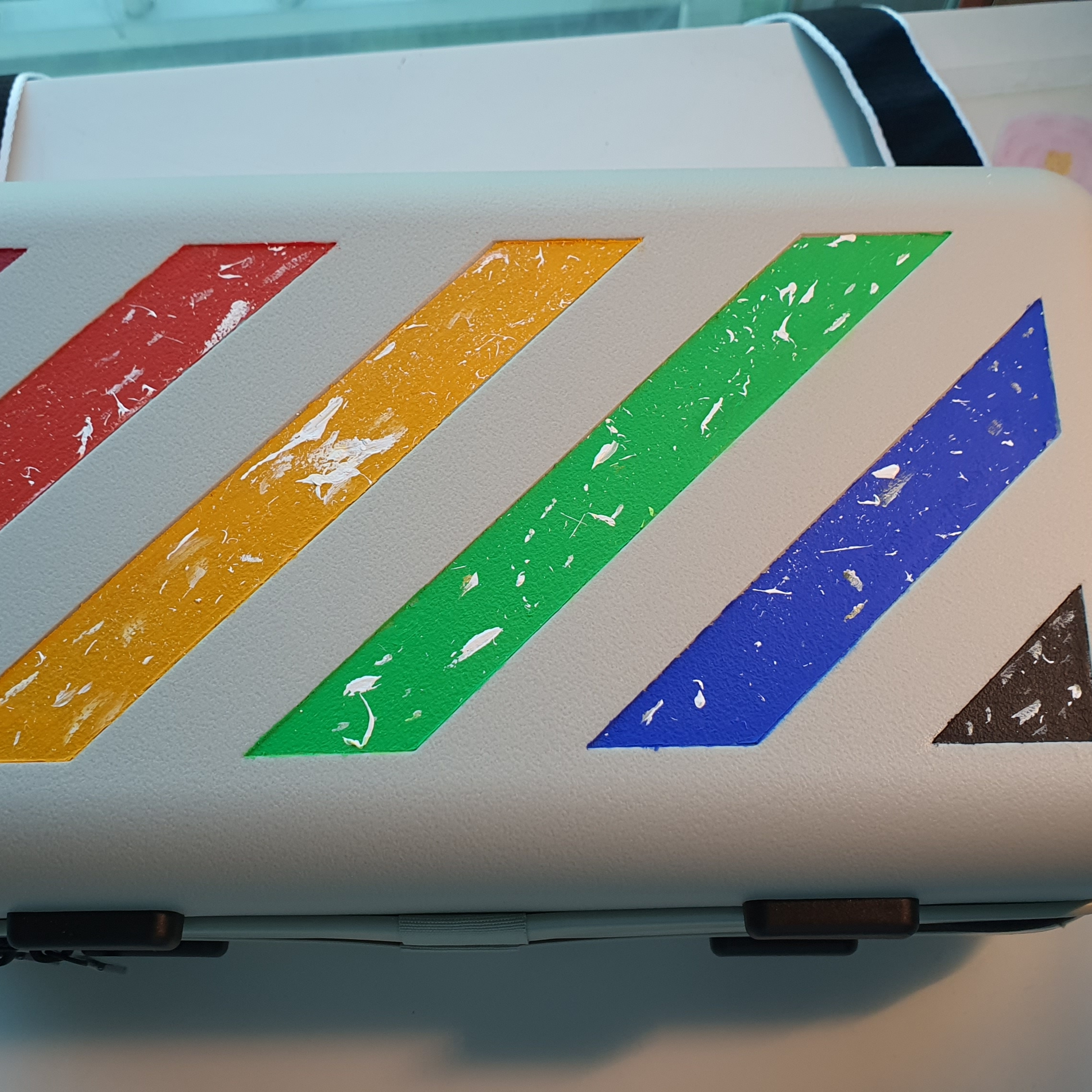 Off-White x Amore Pacific Protection Box (Without Cosmetics) 착용 스타일