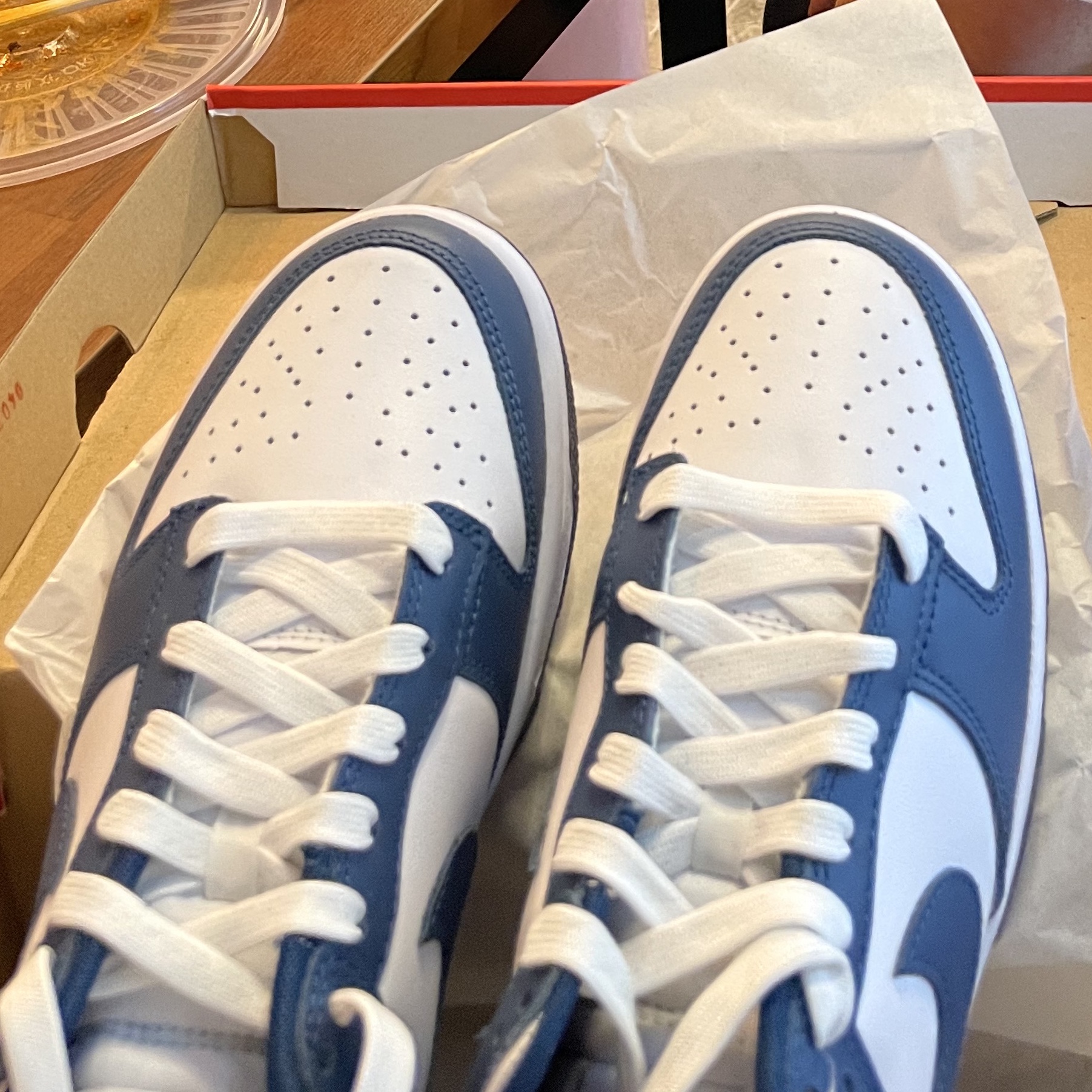 Nike Dunk Low Retro Valerian Blue 착용 스타일