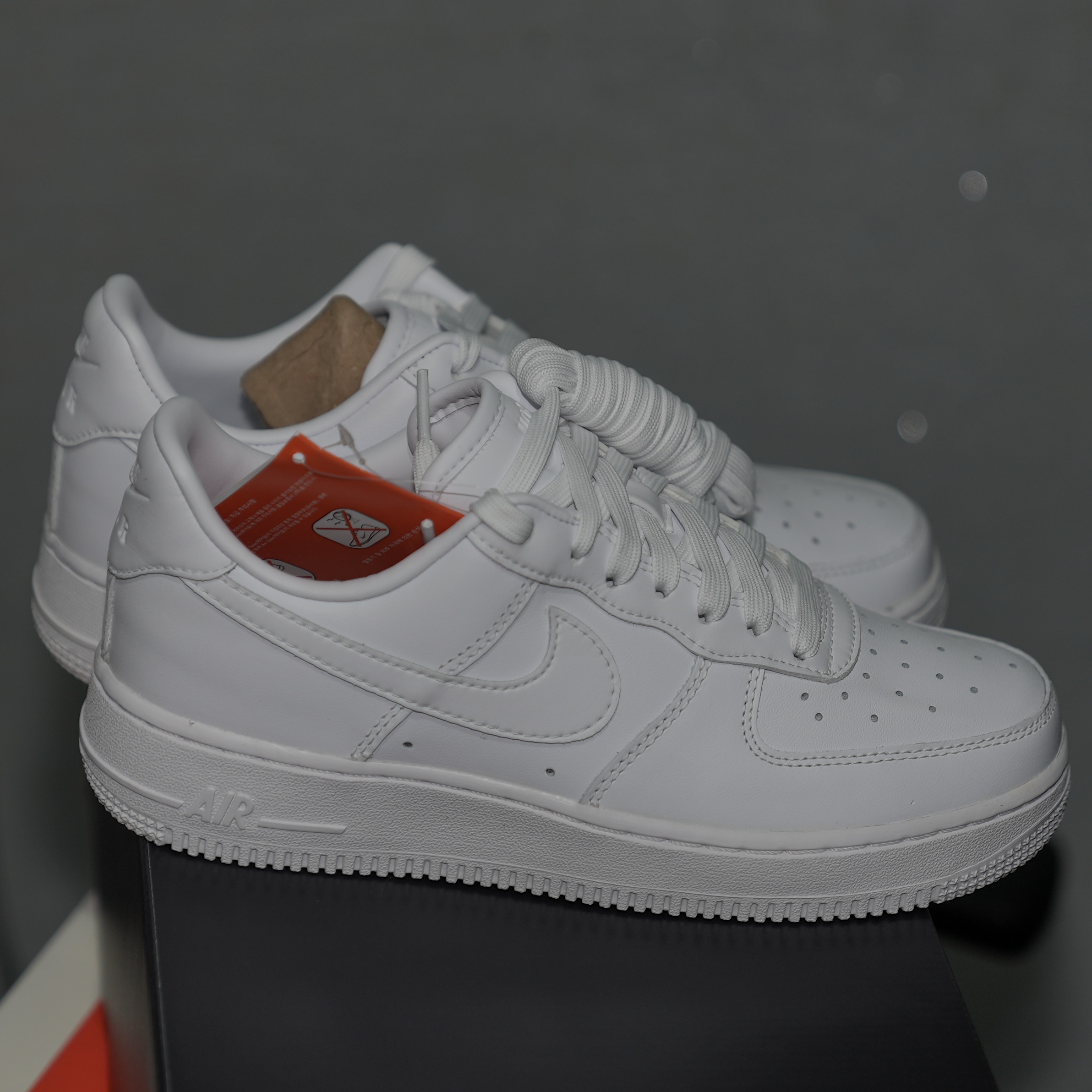 Nike Air Force 1 '07 Fresh White 착용 스타일 - 2