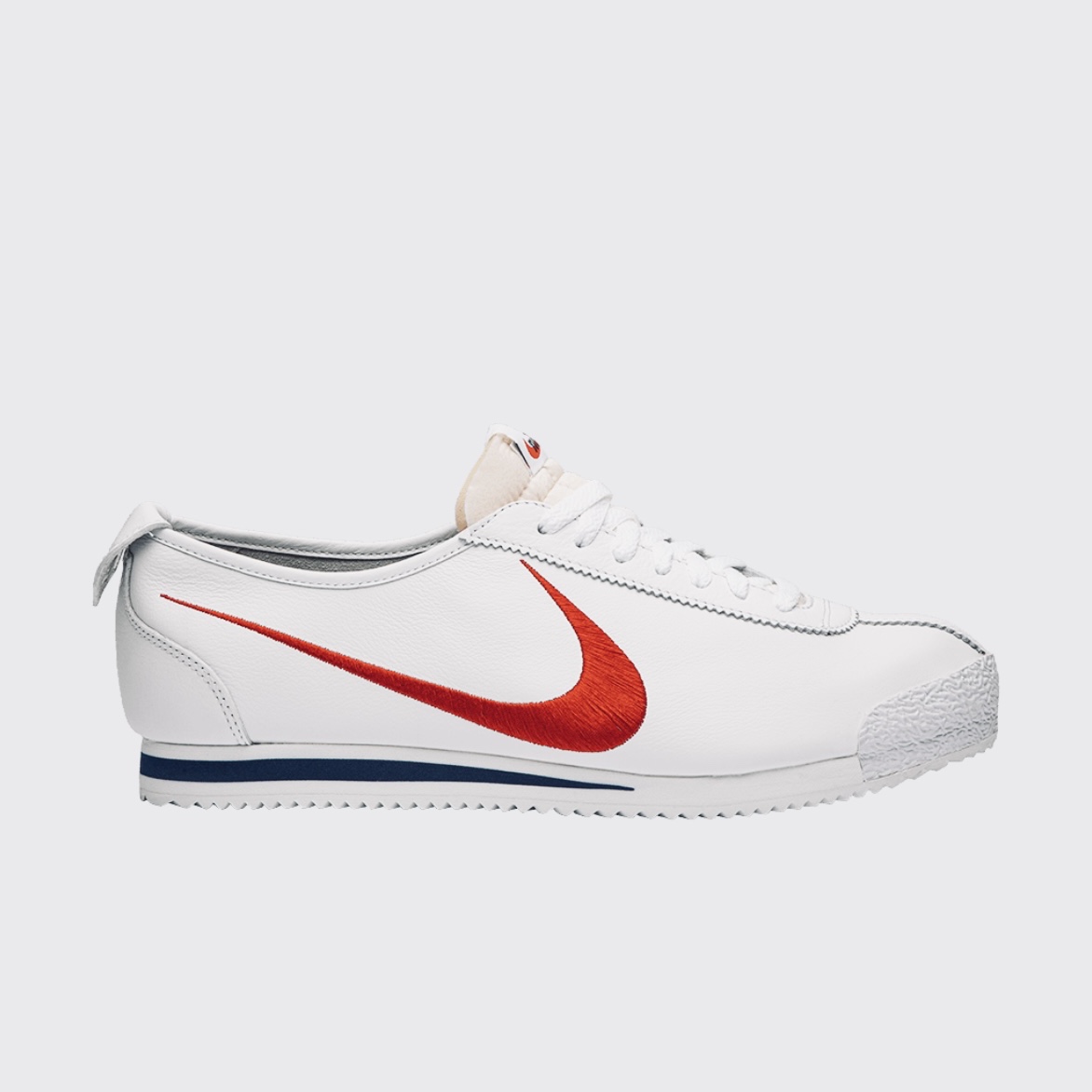 Nike x Sacai Zoom Cortez SP White and University Red, Nike Classic Cortez Forrest Gump 2017 착용 스타일 - 5