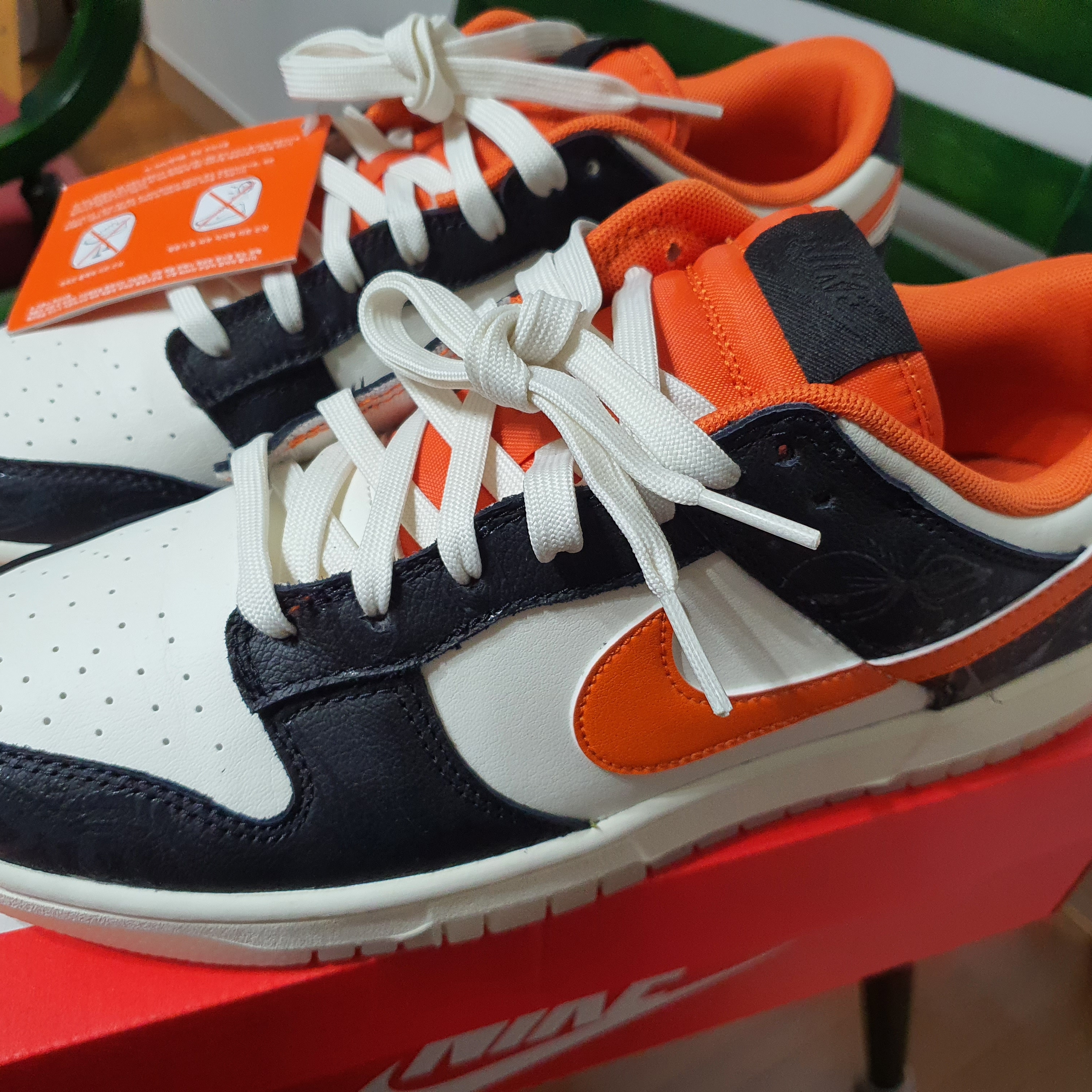 Nike Dunk Low Retro PRM Halloween, Nike Dunk Low Retro Championship Court Purple 착용 스타일 - 2