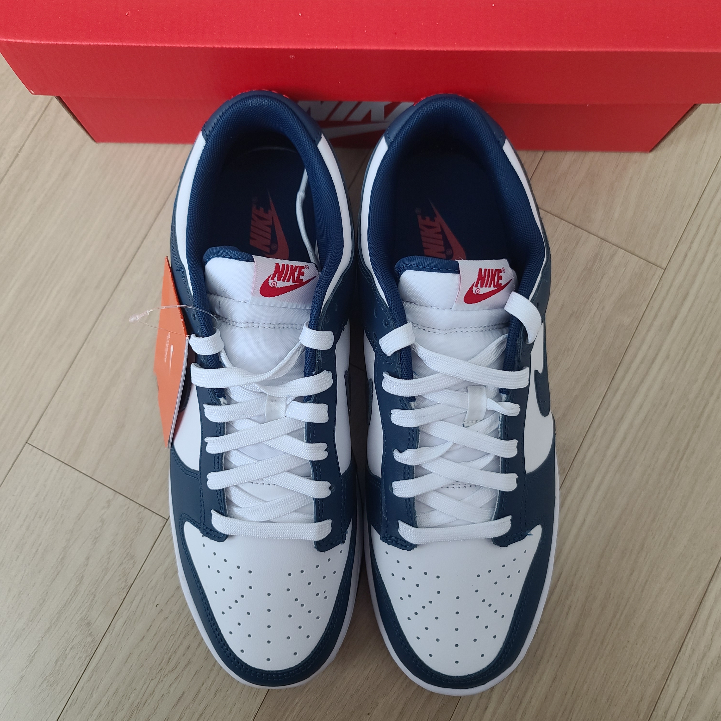 Nike Dunk Low Retro Valerian Blue 착용 스타일 - 4