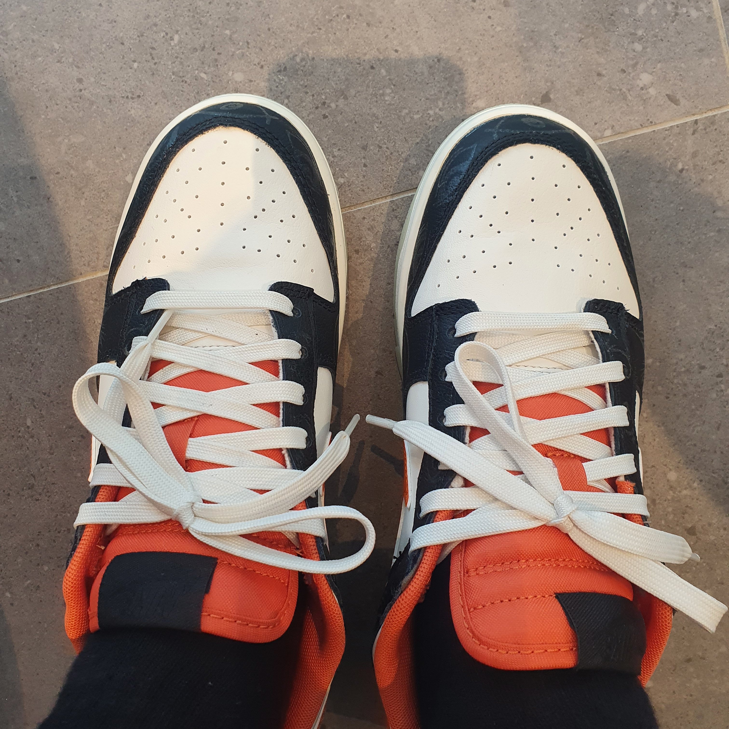Nike Dunk Low Retro PRM Halloween 착용 스타일 - 1