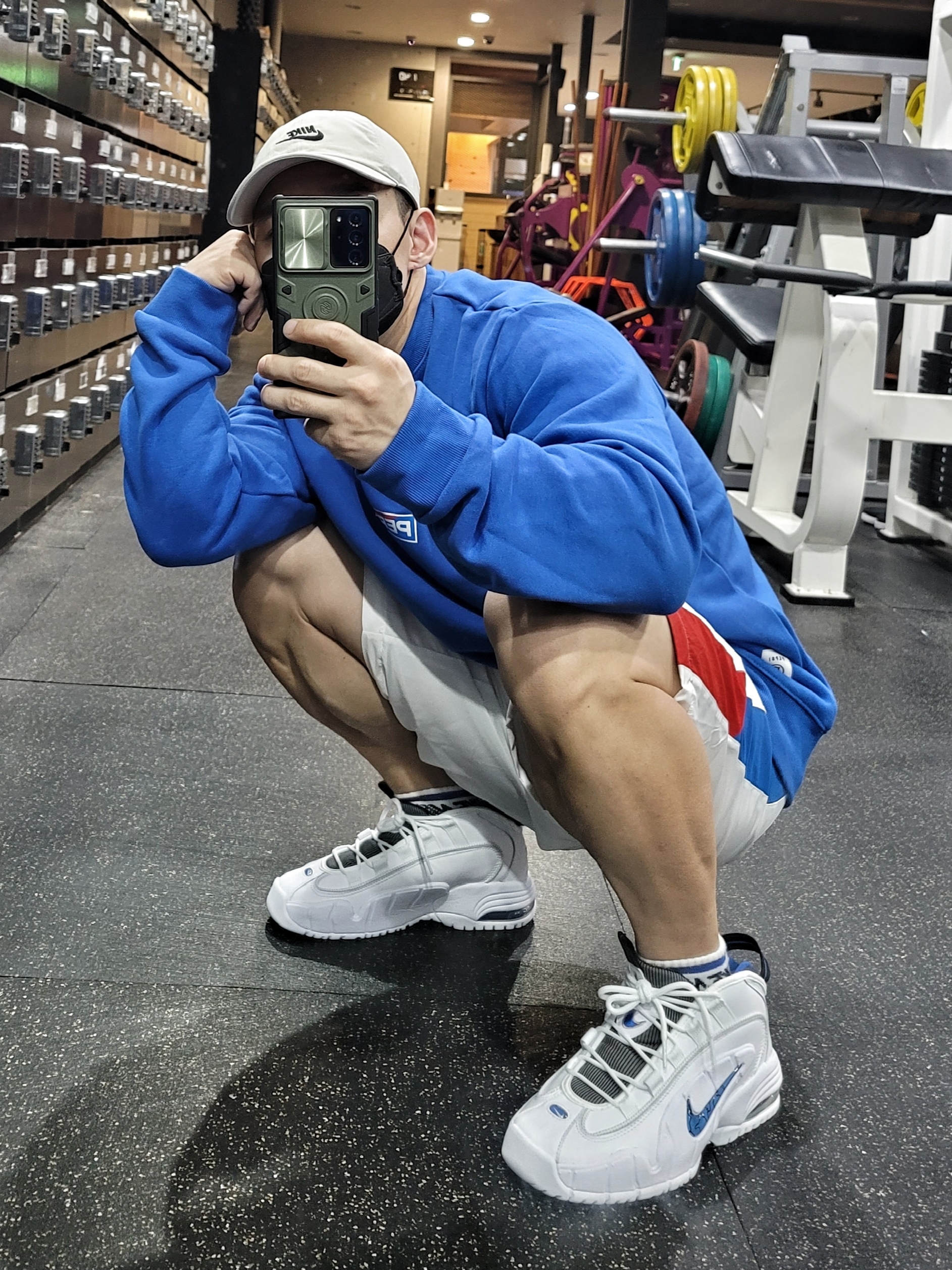 Nike Heritage 86 Futura Washed Cap Light Bone, Nike Air Max Penny 1 Home 착용 스타일 - 2