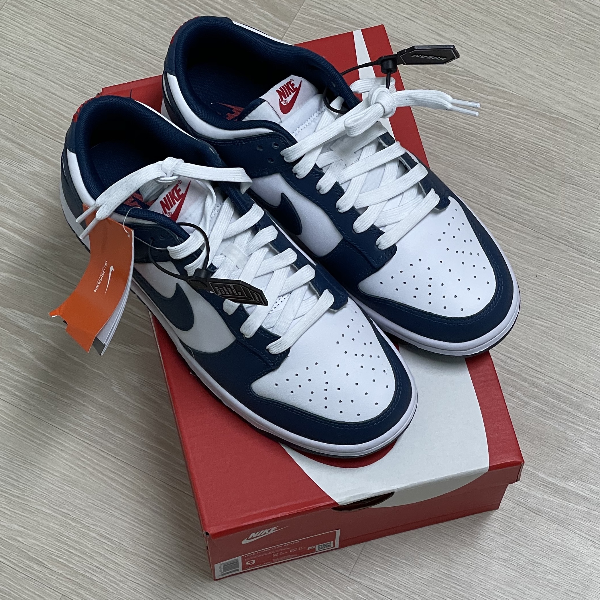 Nike Dunk Low Retro Valerian Blue 착용 스타일 - 3