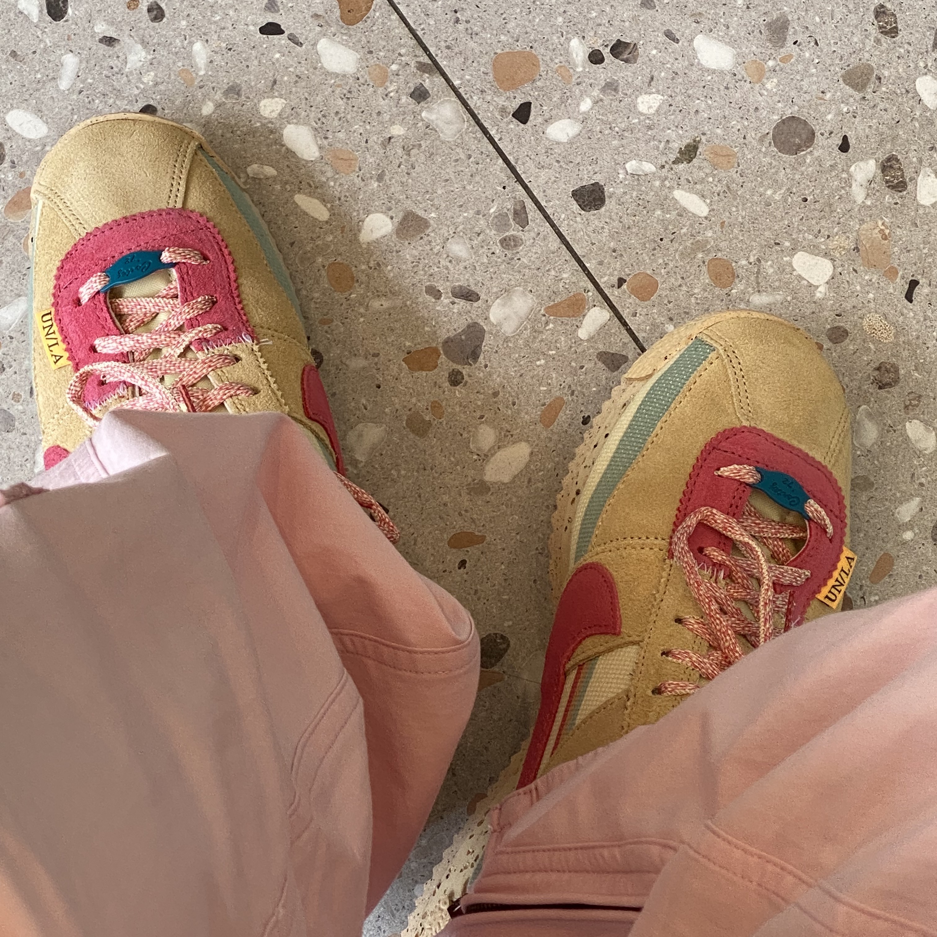 Nike x Union Cortez SP Sesame 착용 스타일