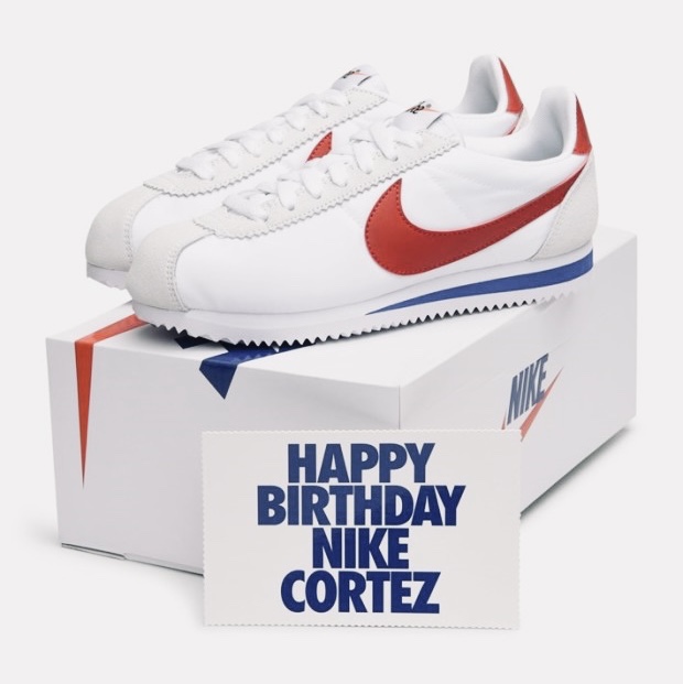 Nike x Sacai Zoom Cortez SP White and University Red, Nike Classic Cortez Forrest Gump 2017 착용 스타일 - 4