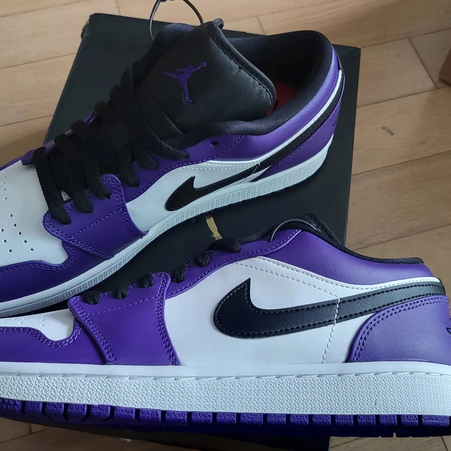 Jordan 1 Low Court Purple 2020 착용 스타일