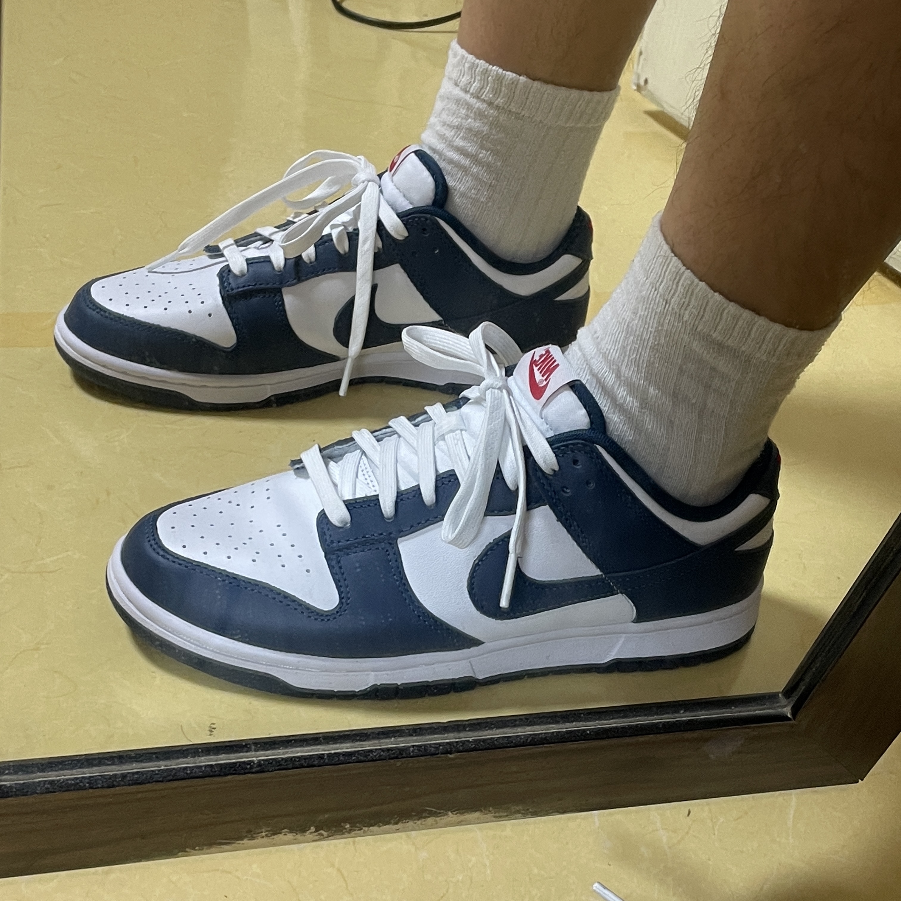 Nike Dunk Low Retro Valerian Blue 착용 스타일