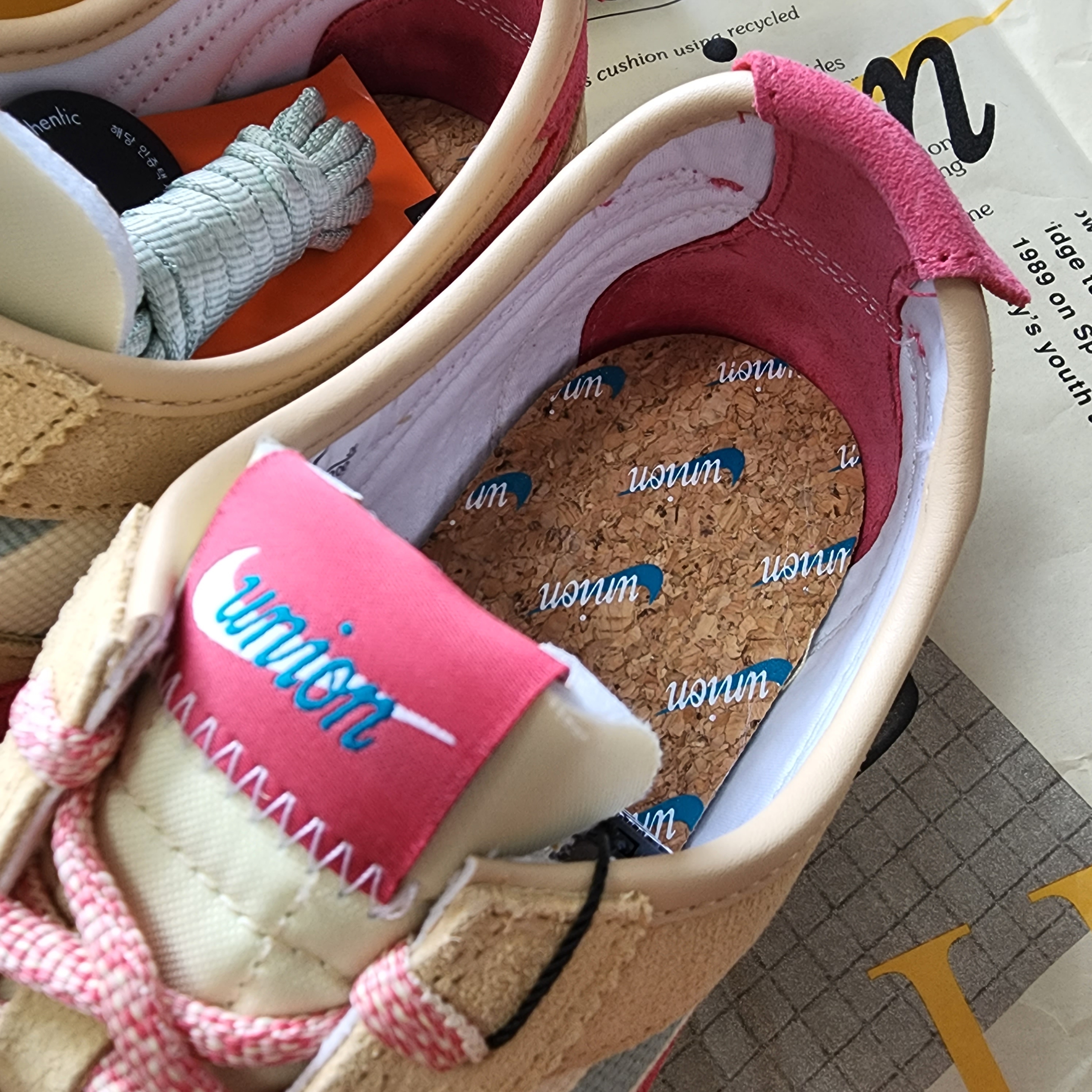 Nike x Union Cortez SP Sesame 착용 스타일 - 4