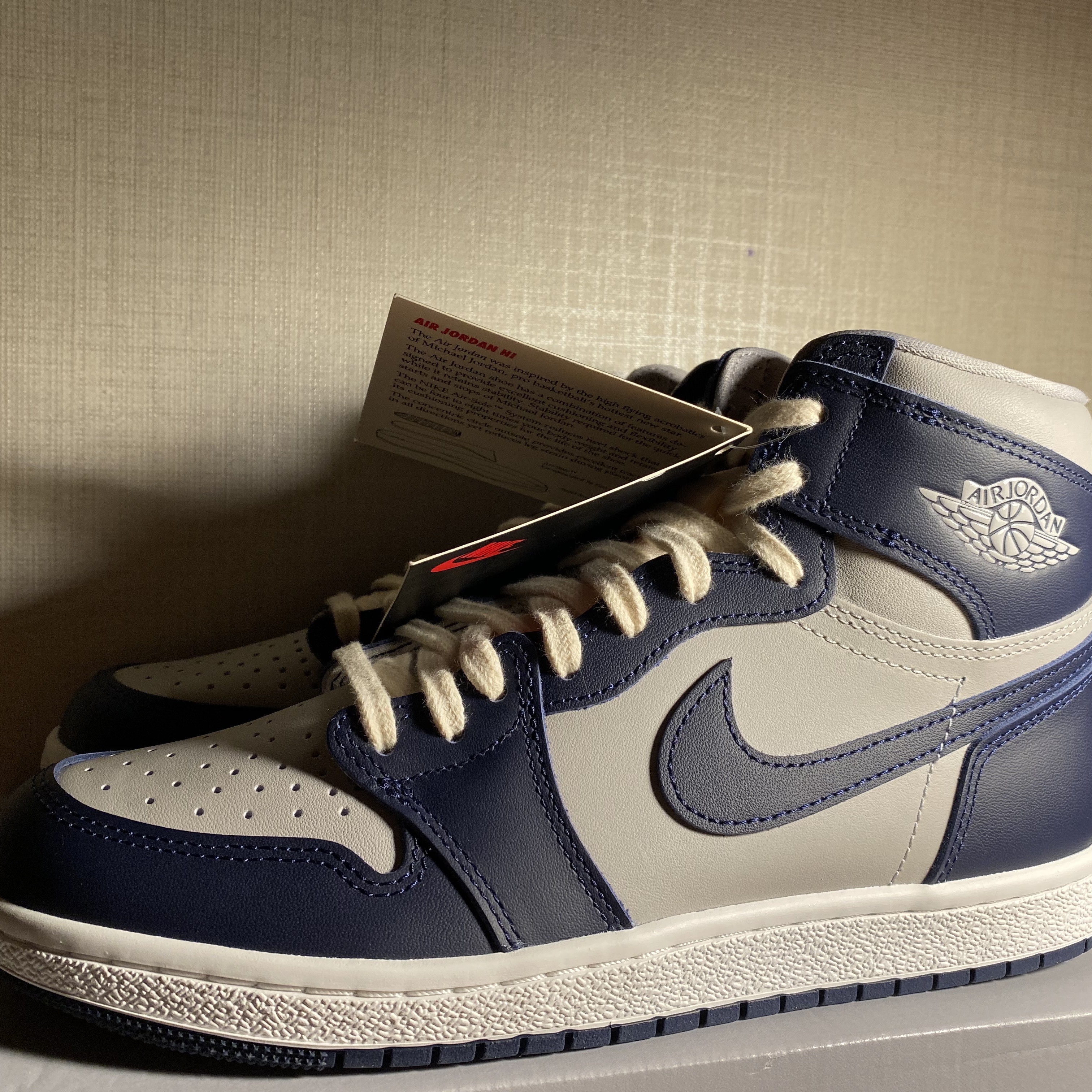 Jordan 1 High 85 College Navy 착용 스타일