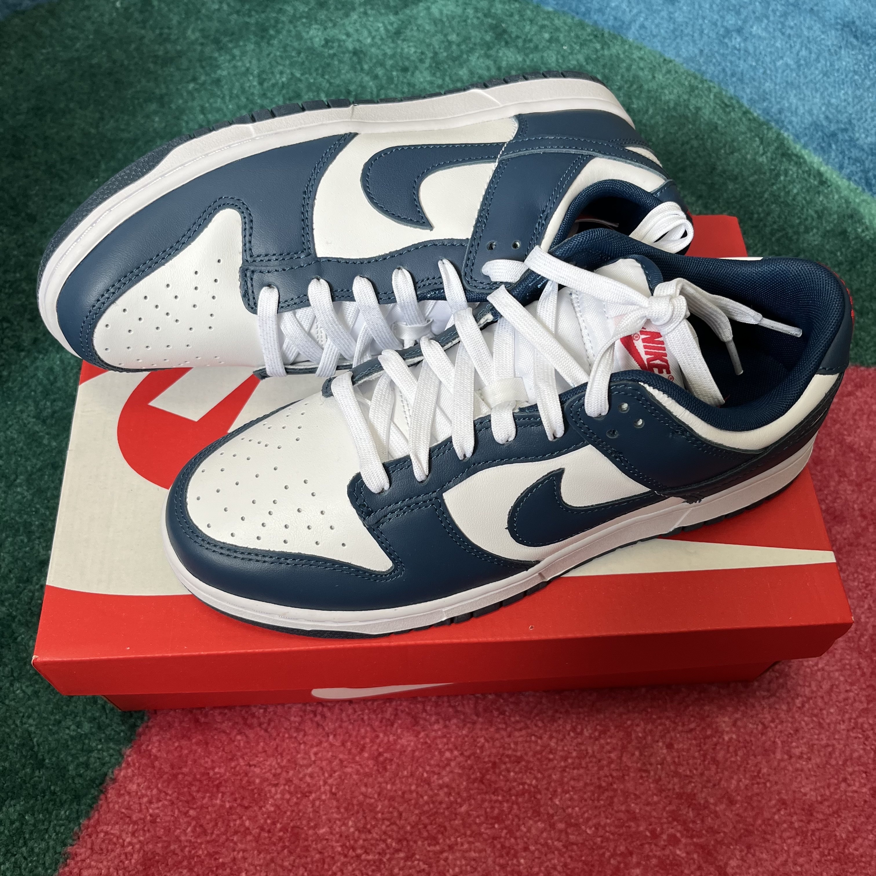 Nike Dunk Low Retro Valerian Blue 착용 스타일 - 2