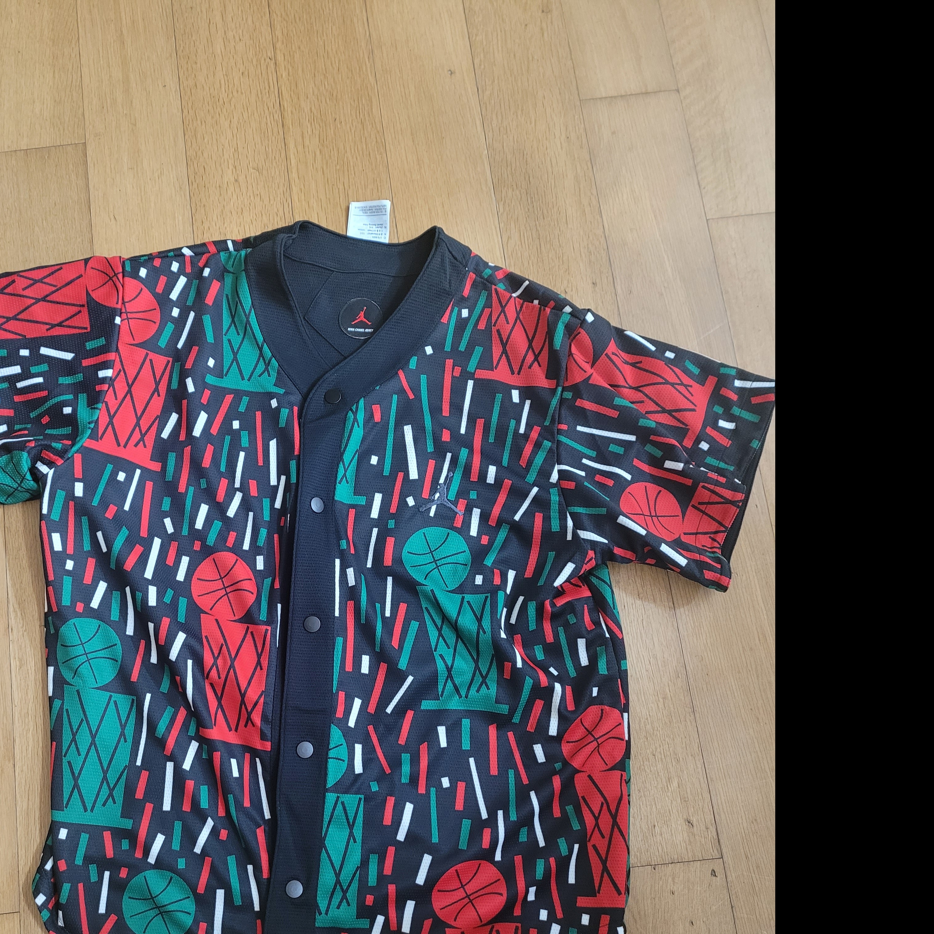 (W) Jordan x Nina Chanel Abney SRT Top Black - Asia 착용 스타일 - 4
