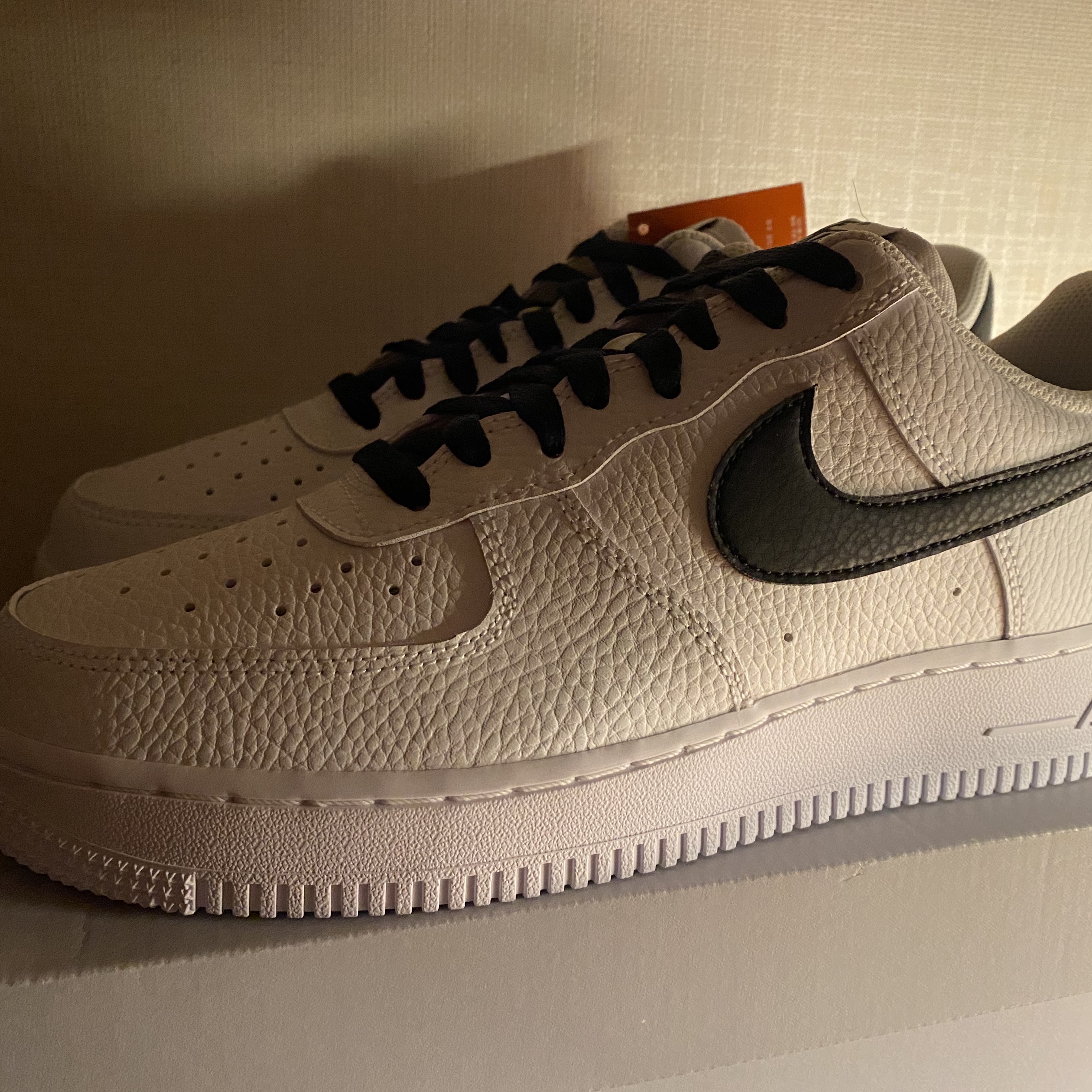 Nike Air Force 1 '07 White Black 착용 스타일