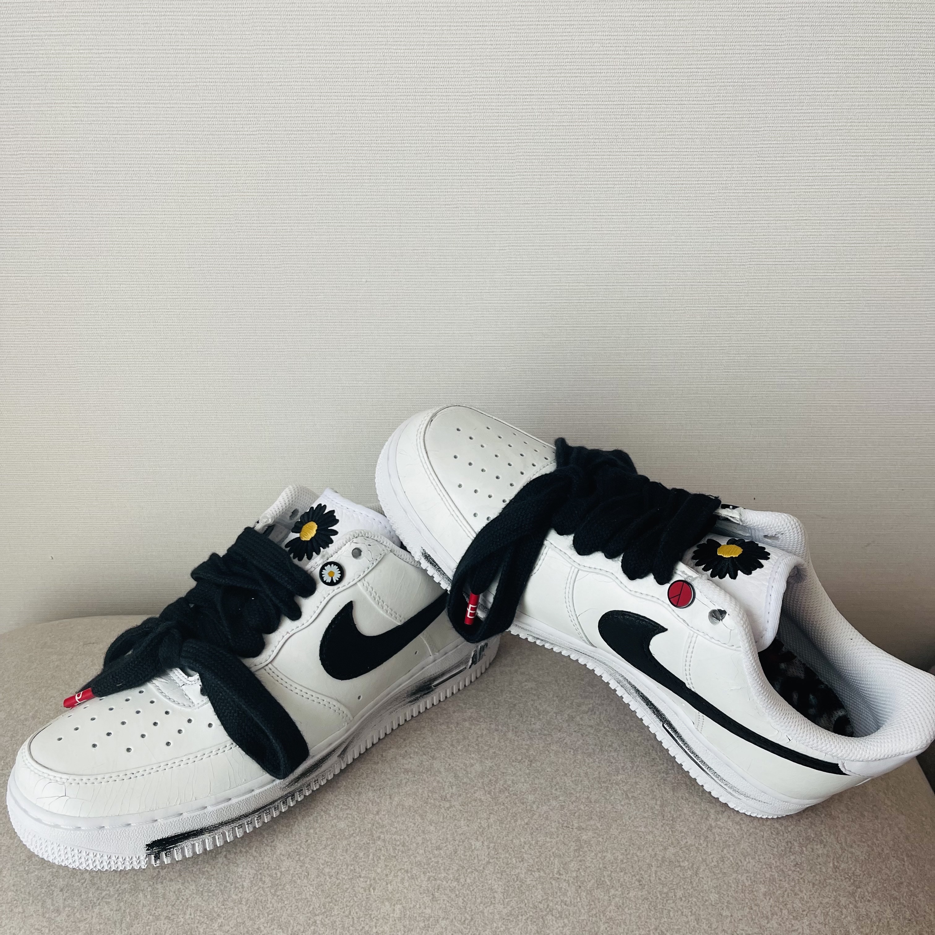 Nike x Peaceminusone Air Force 1 Low Para-Noise 2.0 착용 스타일 - 2