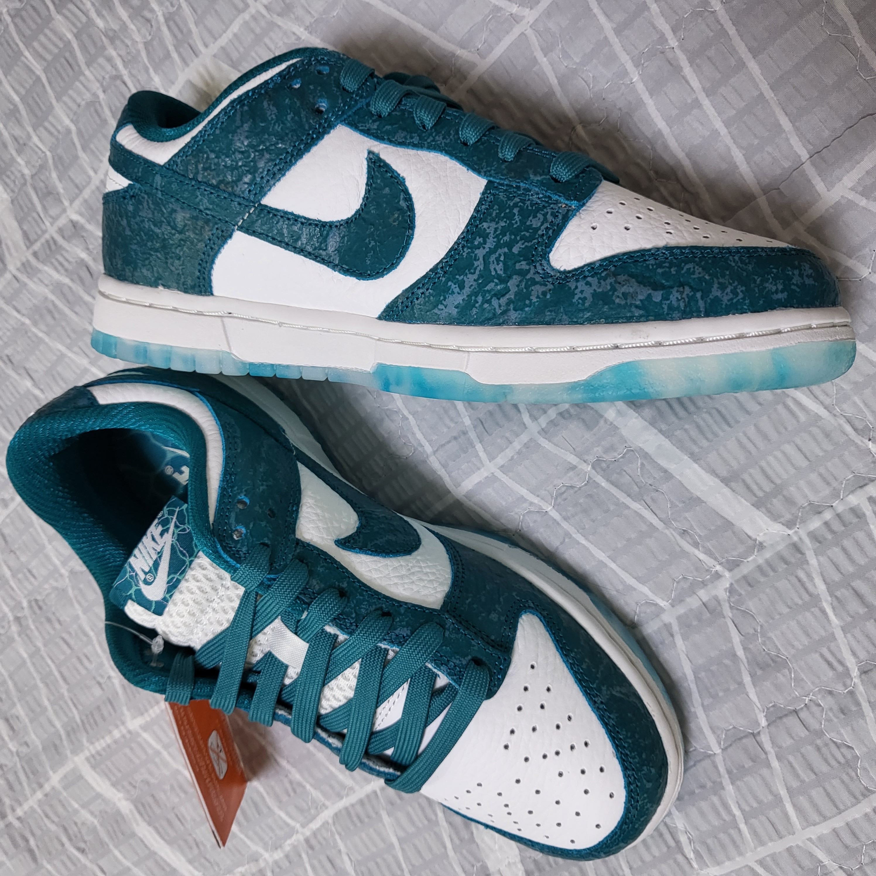 (W) Nike Dunk Low Ocean 착용 스타일 - 1