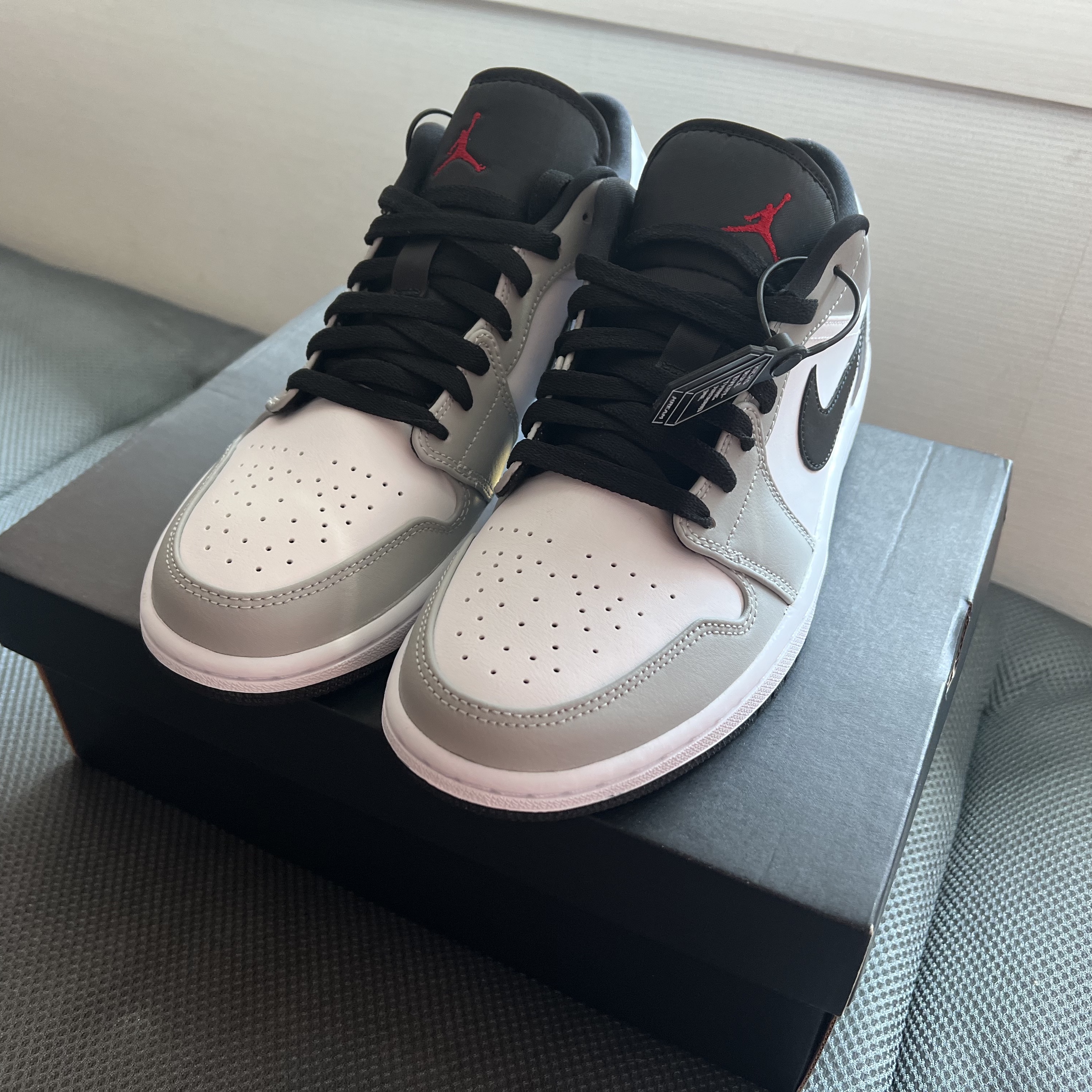 Jordan 1 Low Light Smoke Grey 착용 스타일 - 1