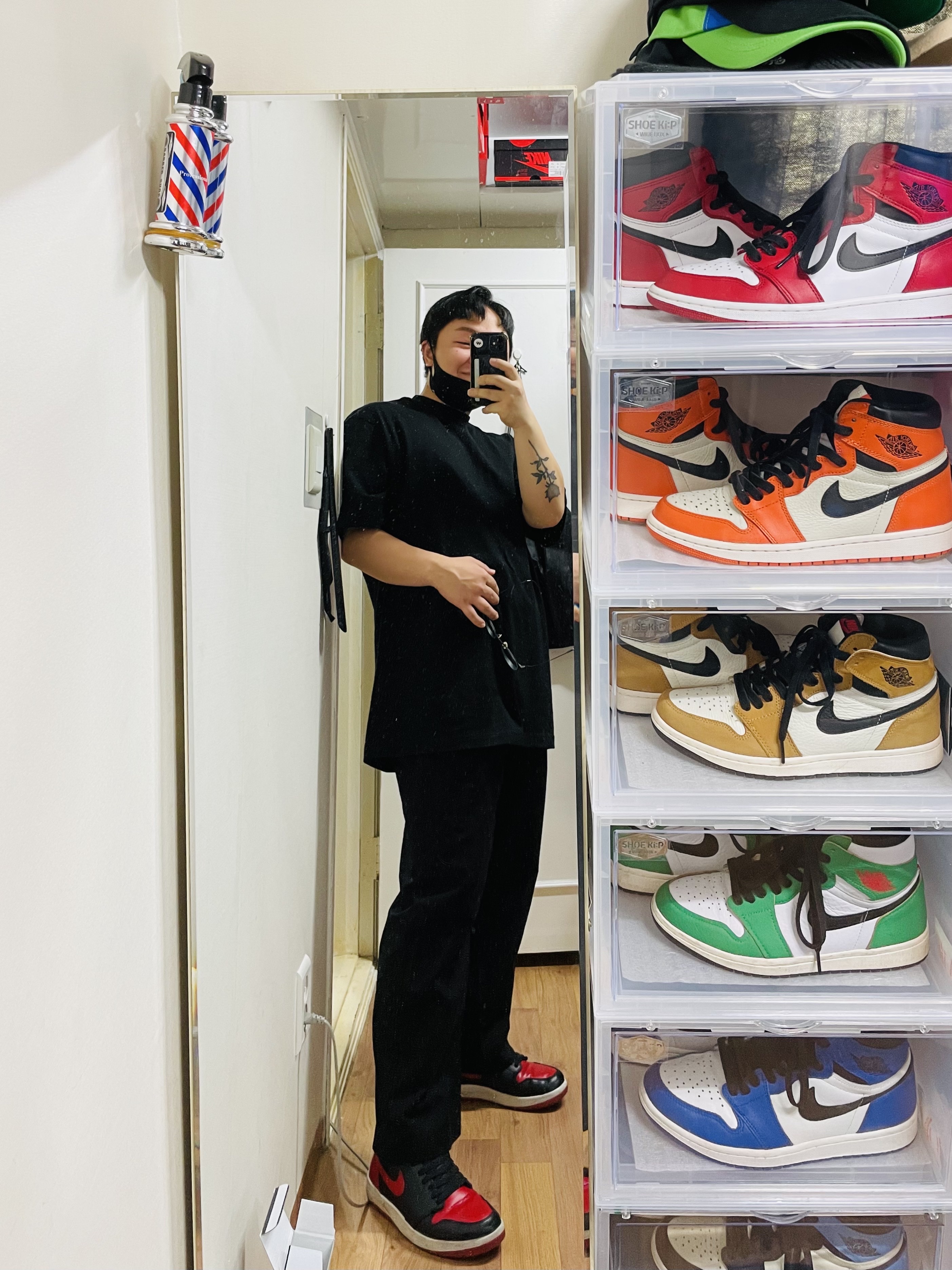 Jordan 1.5 Retro Bred 착용 스타일
