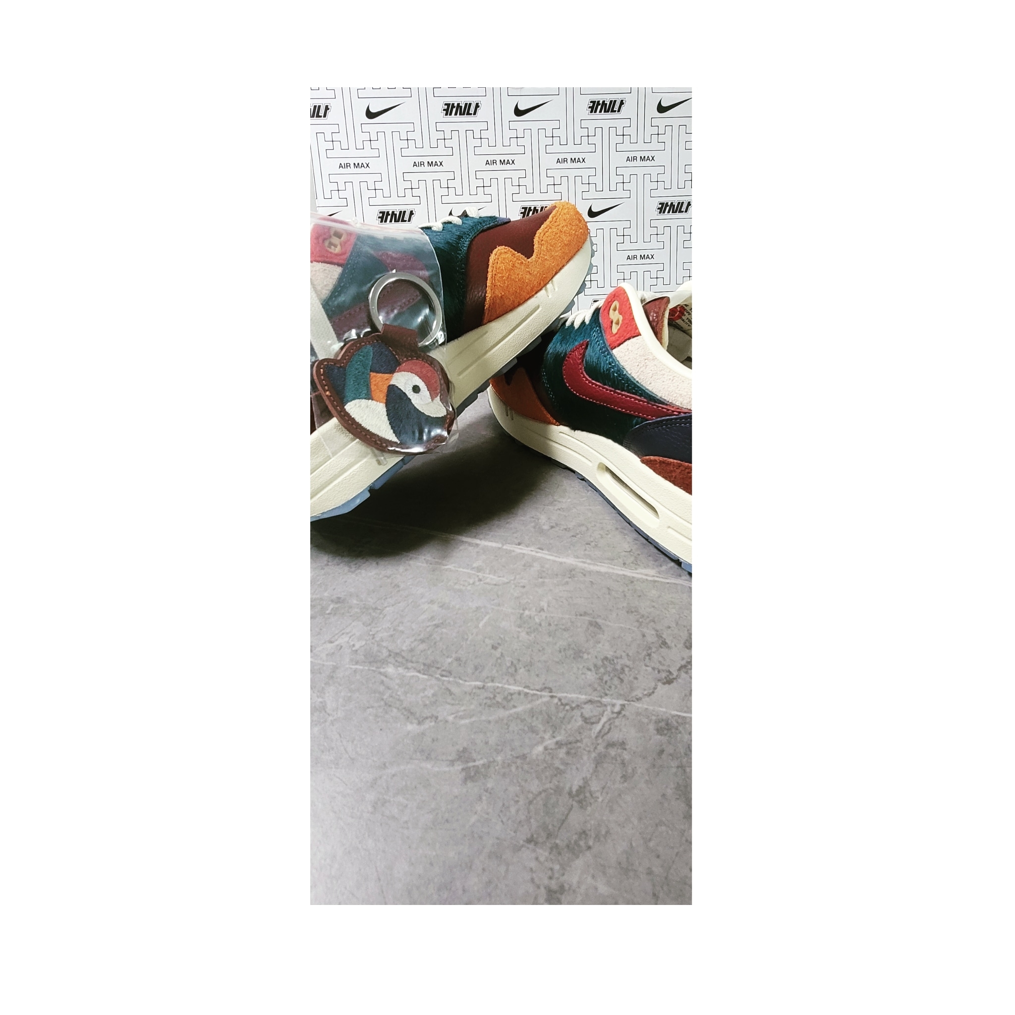 Nike x Kasina Air Max 1 SP Won-Ang Orange 착용 스타일