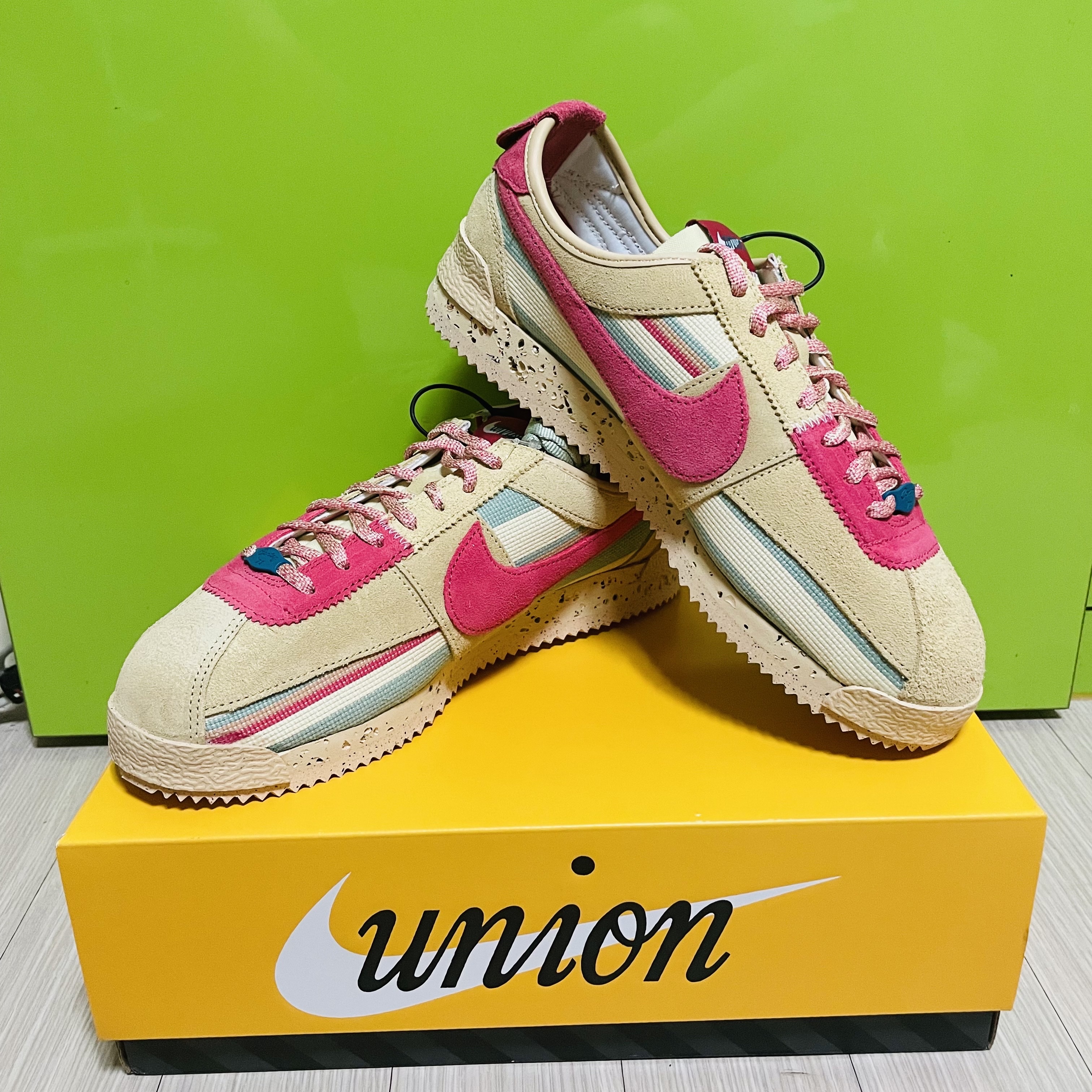 Nike x Union Cortez SP Sesame 착용 스타일 - 2