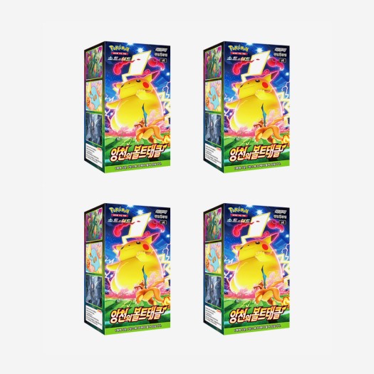 포켓몬 카드 게임 소드&실드 확장팩 앙천의 볼트태클 4박스 (총 120팩)