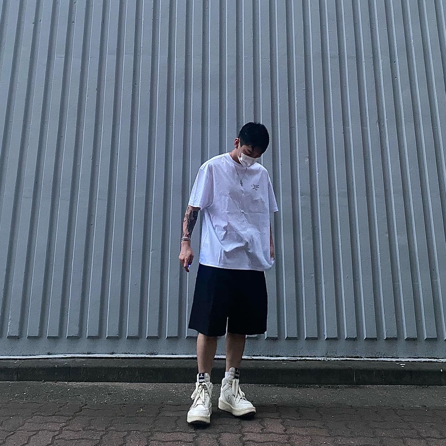 Converse x Drkshdw Turbowpn Egret 착용 스타일 - 1
