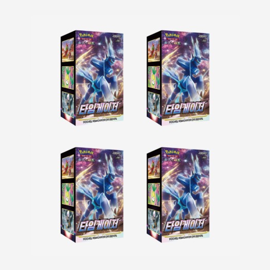 포켓몬 카드 게임 소드&실드 확장팩 타임게이저 4박스 (총 120팩)