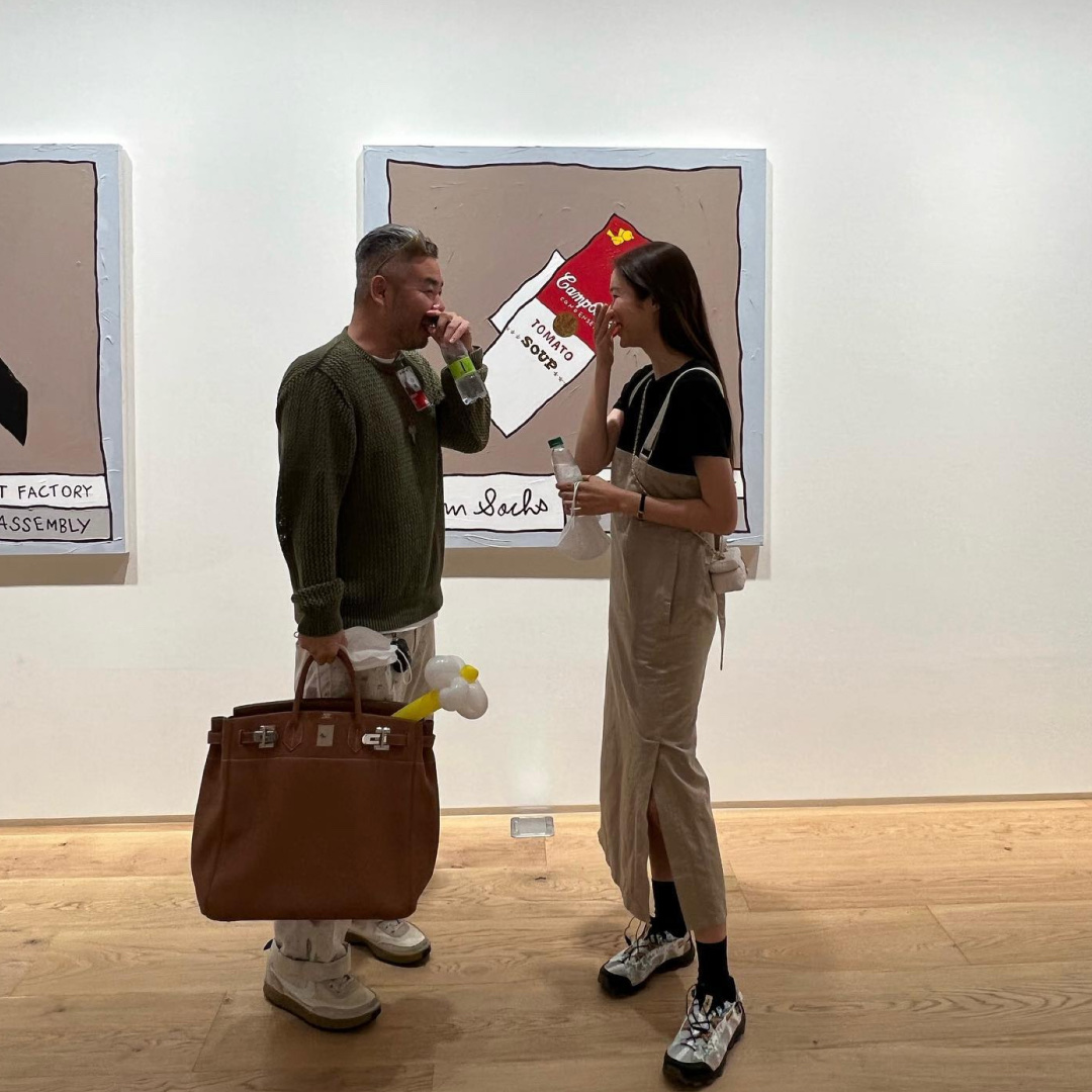 Salomon x The Broken Arm Techamphibian White Black Safari, Nike x Tom Sachs General Purpose Shoe Light Cream 착용 스타일 - 2