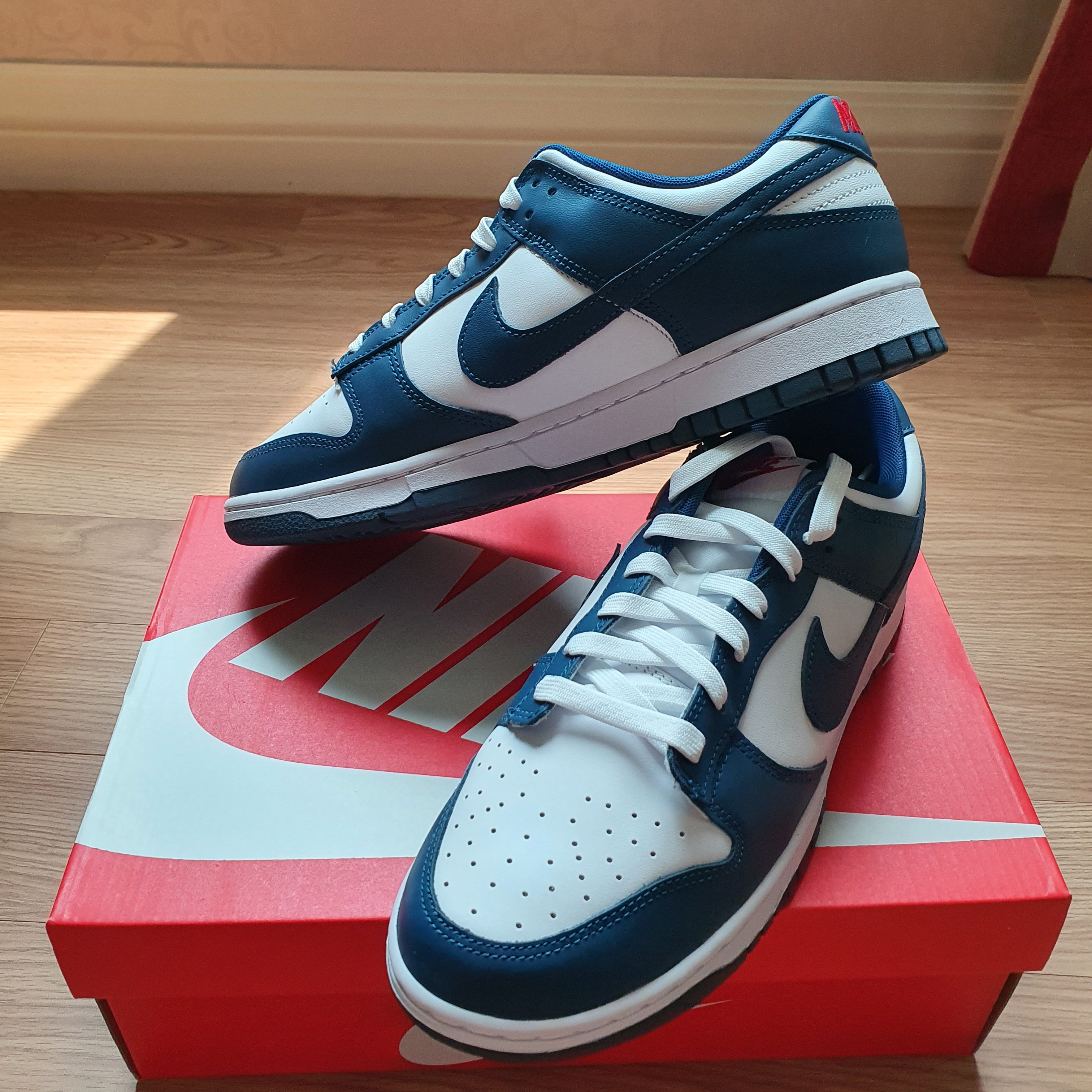 Nike Dunk Low Retro Valerian Blue 착용 스타일