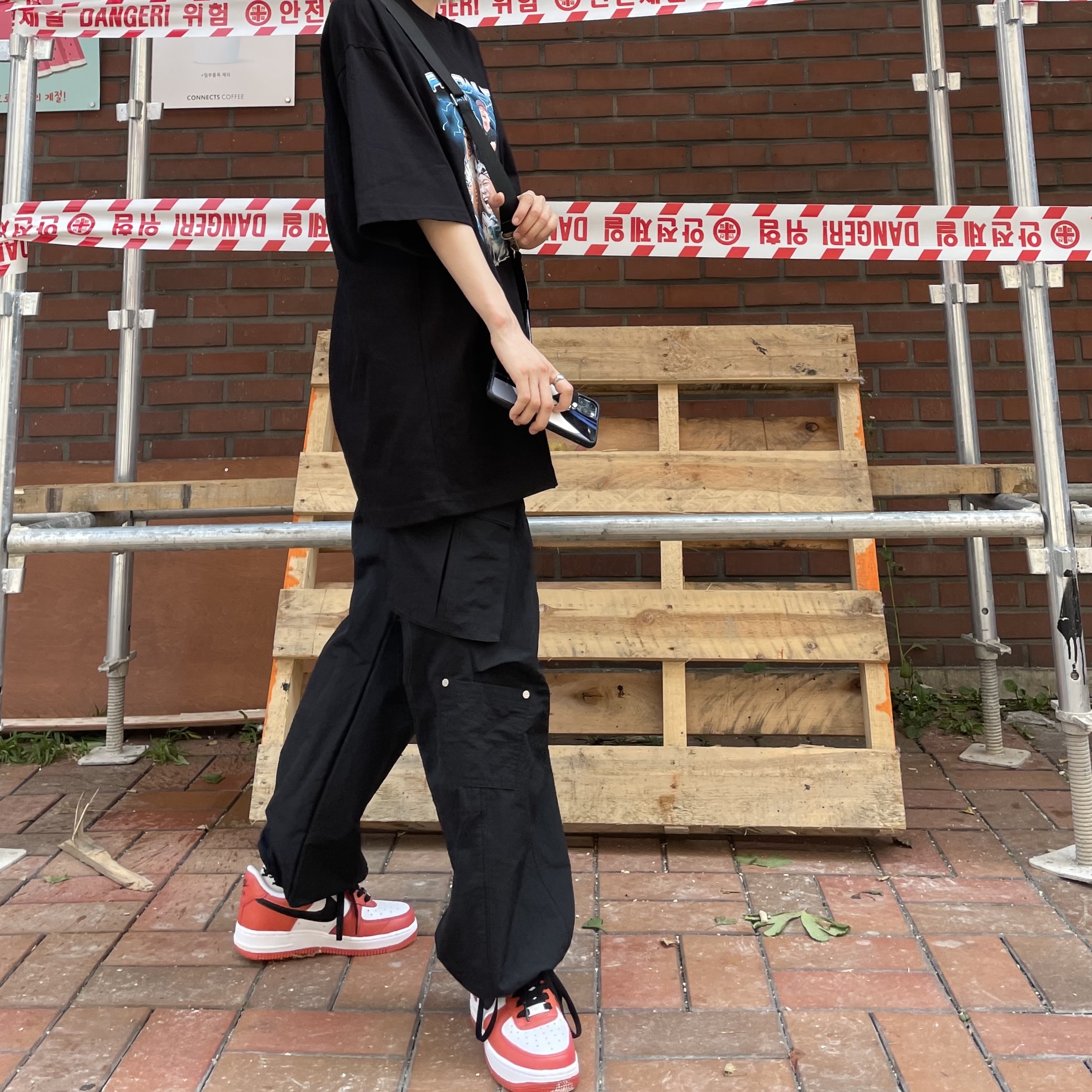 (W) Nike Air Force 1 '07 Low White 착용 스타일